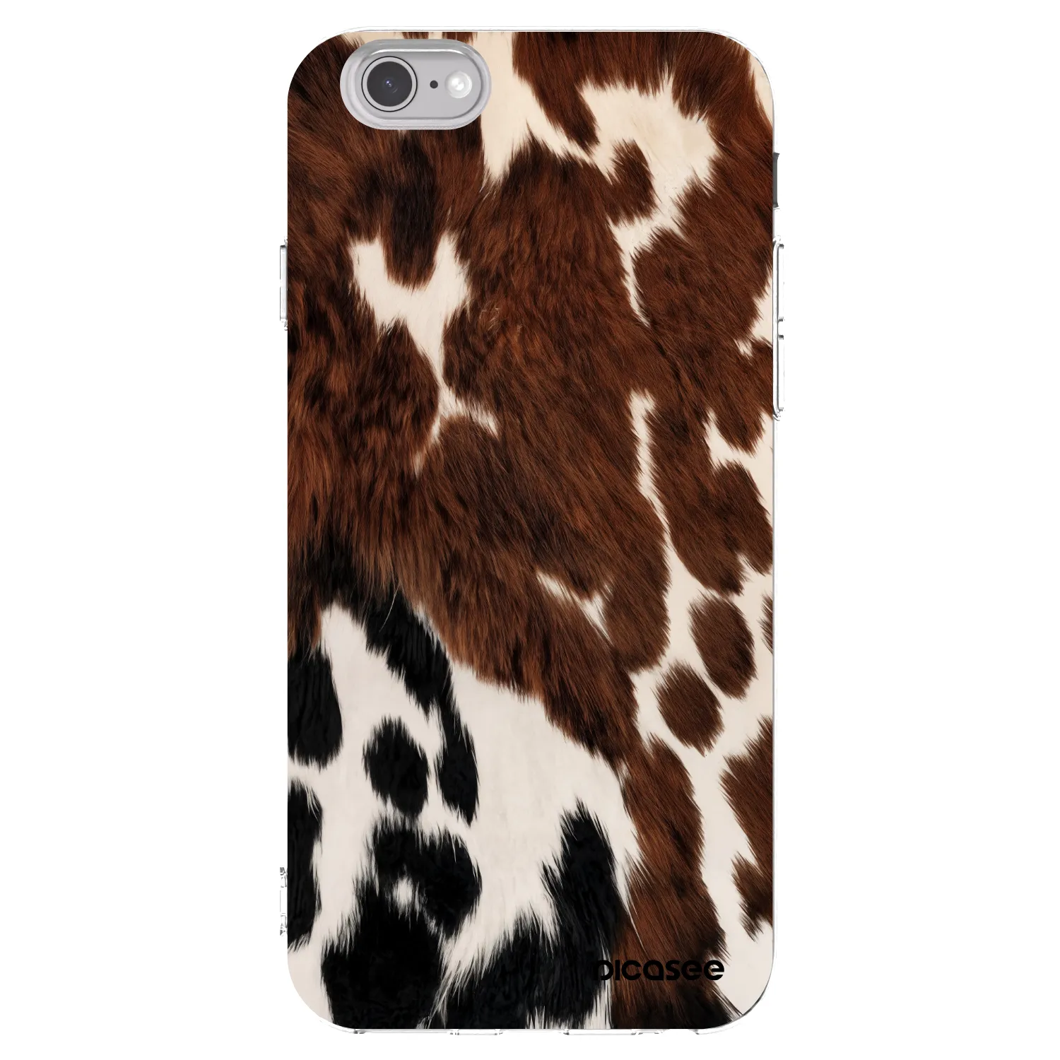 Picasee διαφανής θήκη σιλικόνης Apple iPhone 6/6S - Rust