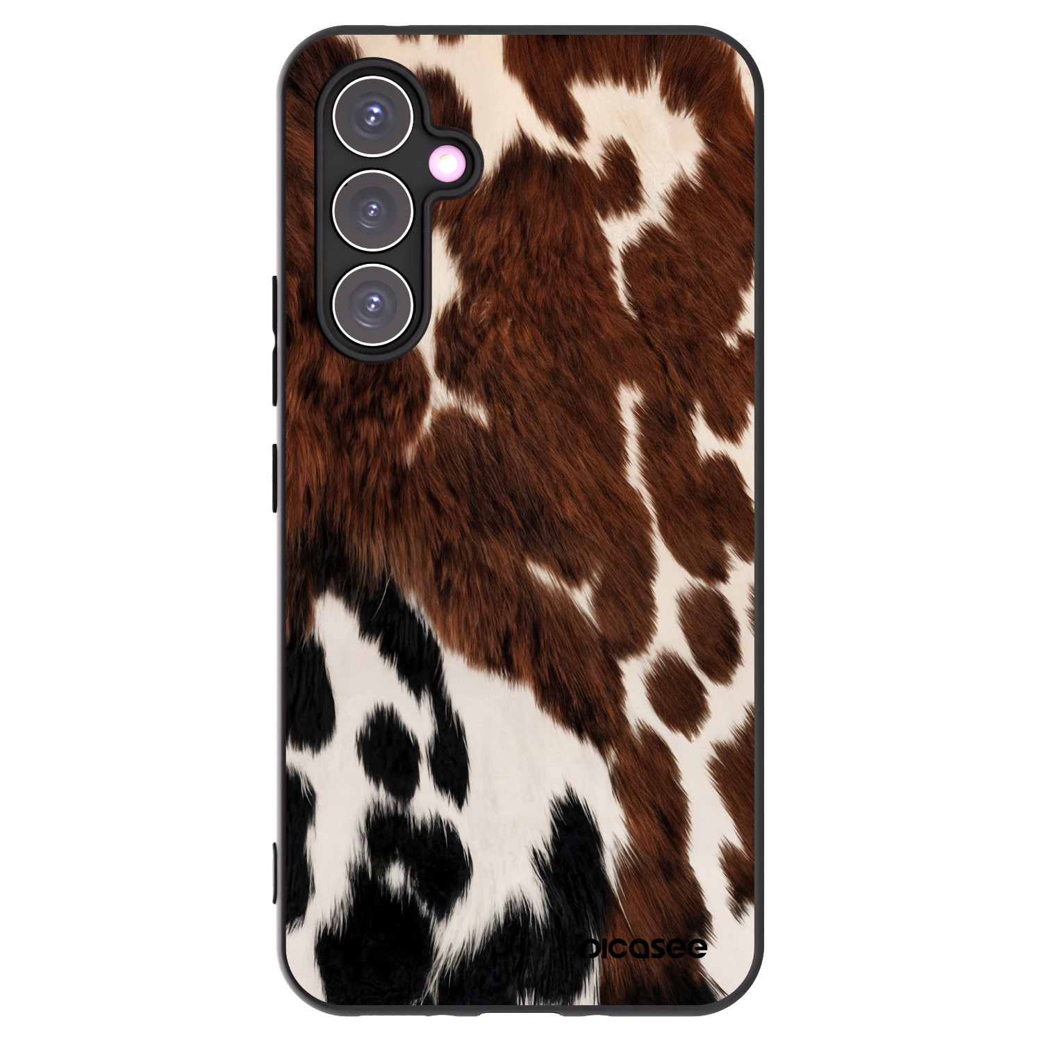 Picasee Μαύρη θήκη σιλικόνης για Samsung Galaxy A54 5G A546B - Rust