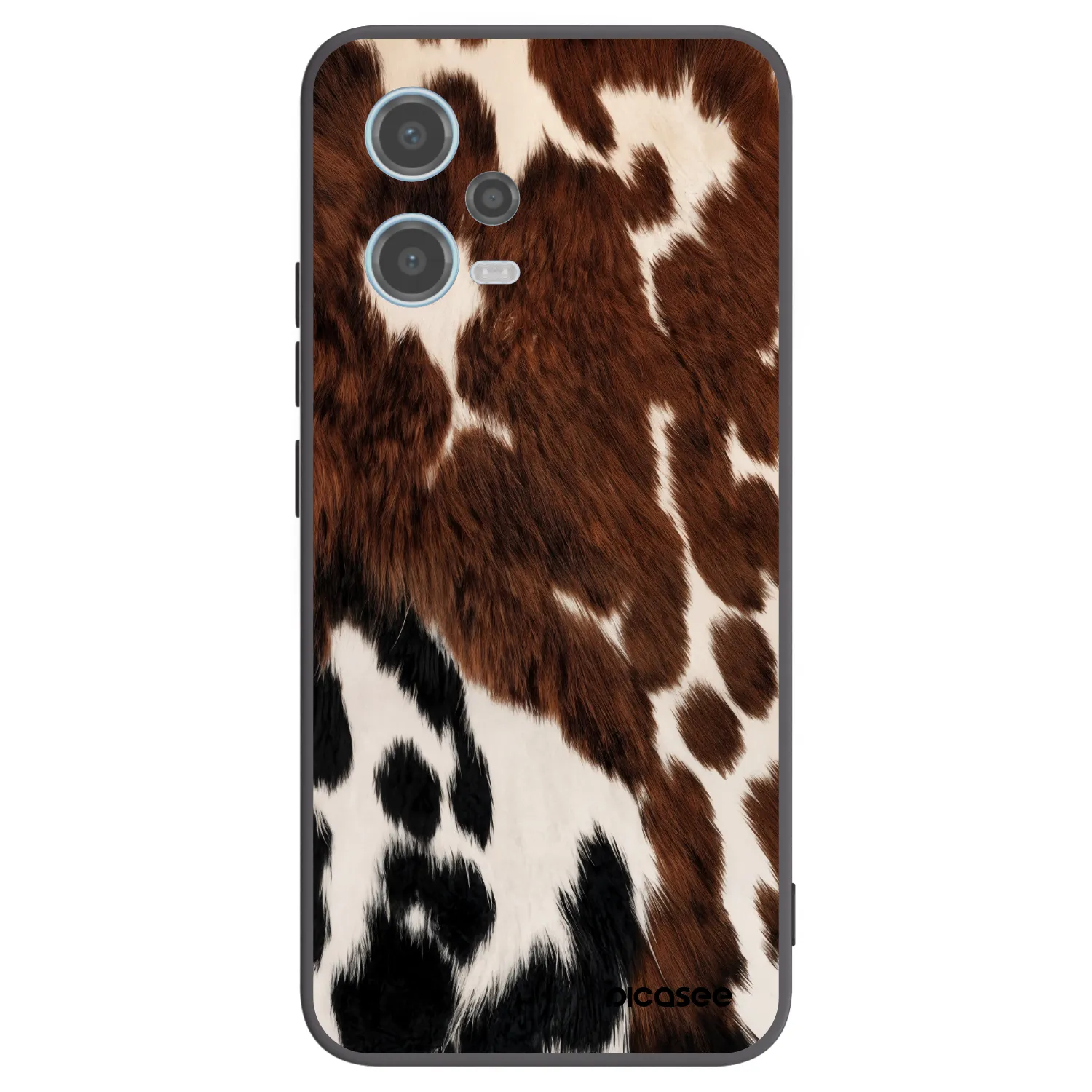 Picasee Μαύρη θήκη σιλικόνης για Xiaomi Redmi Note 12 5G - Rust