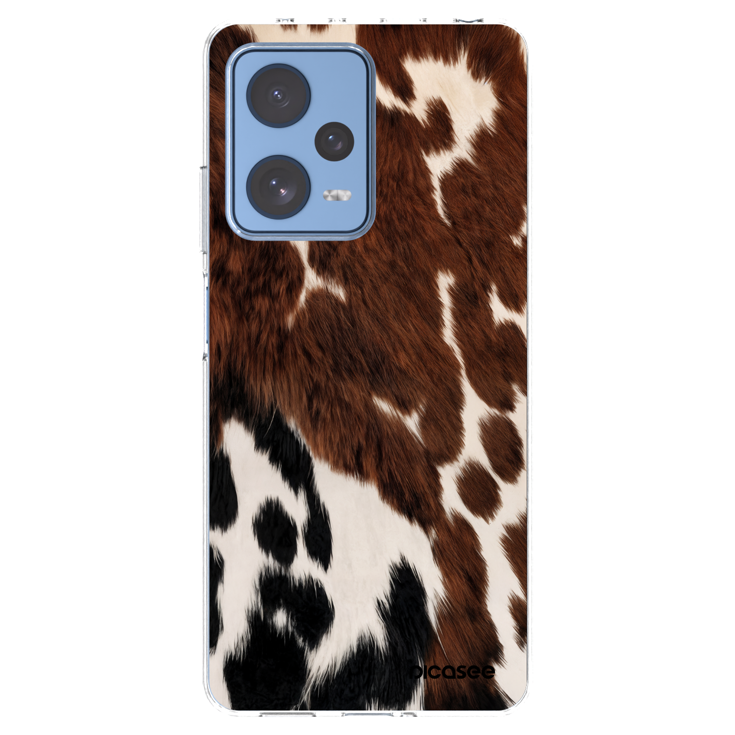 Picasee διαφανής θήκη σιλικόνης Xiaomi Redmi Note 12 Pro 5G - Rust