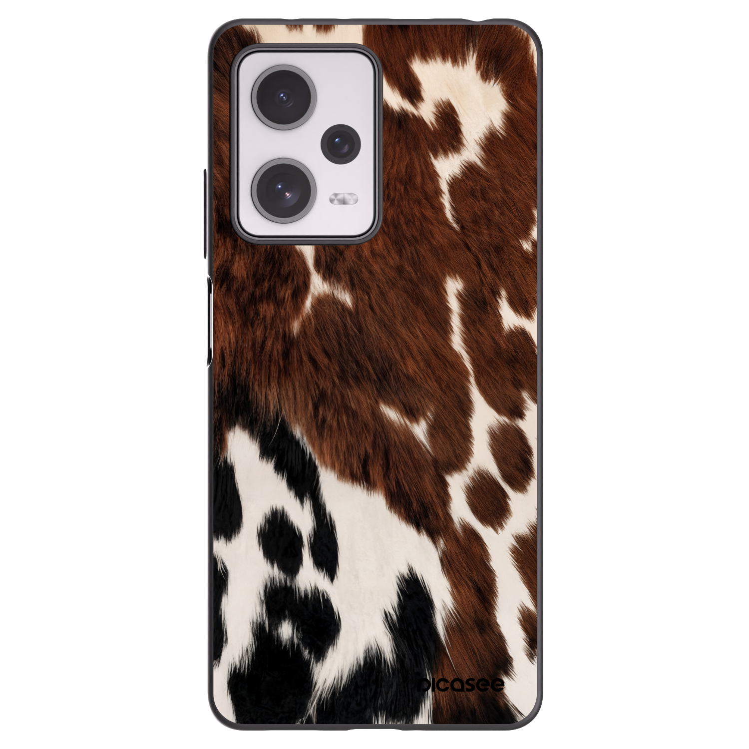 Picasee Μαύρη θήκη σιλικόνης για Xiaomi Redmi Note 12 Pro+ 5G - Rust