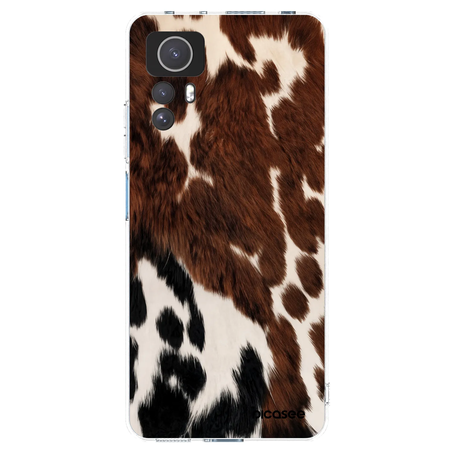 Picasee διαφανής θήκη σιλικόνης Xiaomi Redmi Note 12S - Rust