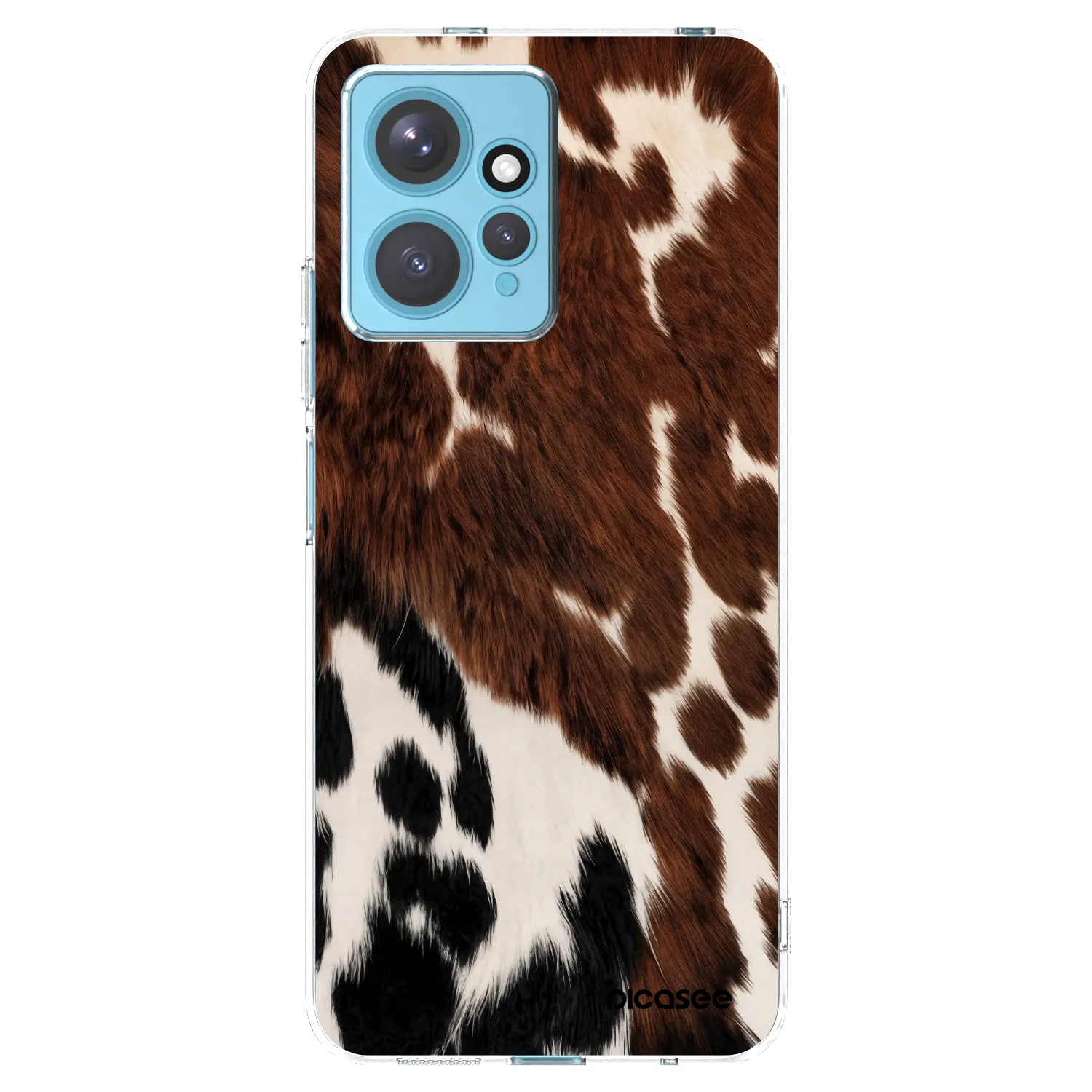 Picasee διαφανής θήκη σιλικόνης Xiaomi Redmi Note 12 4G - Rust