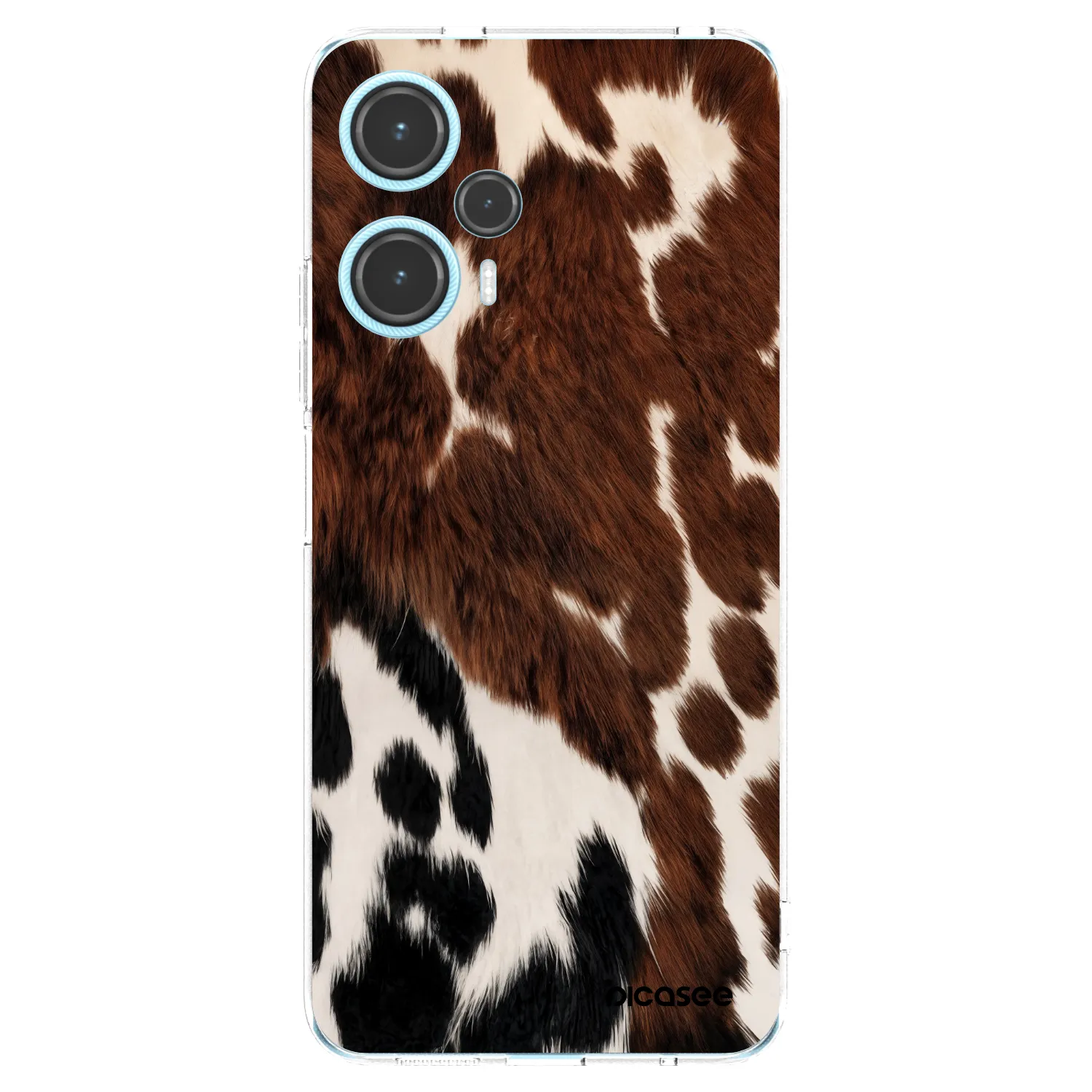 Picasee διαφανής θήκη σιλικόνης Xiaomi Poco F5 - Rust