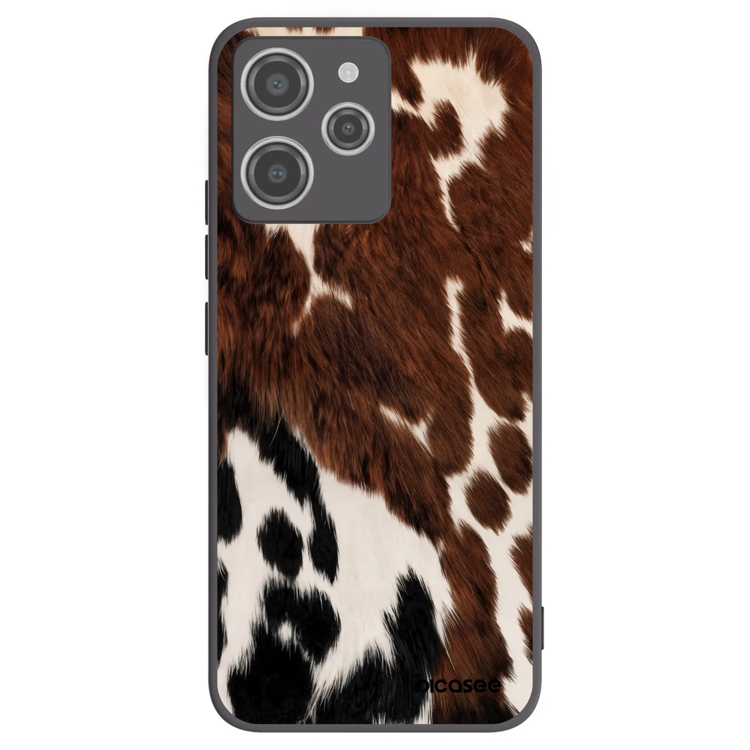 Picasee Μαύρη θήκη σιλικόνης για Xiaomi Redmi 12 4G - Rust