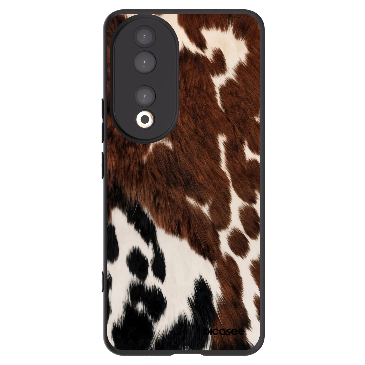 Picasee Μαύρη θήκη σιλικόνης για Honor 90 5G - Rust