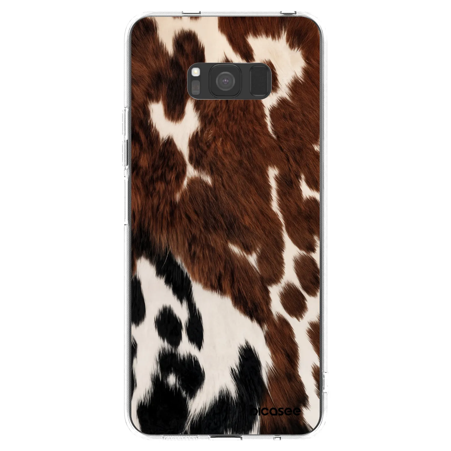 Picasee διαφανής θήκη σιλικόνης Samsung Galaxy S8 G950F - Rust