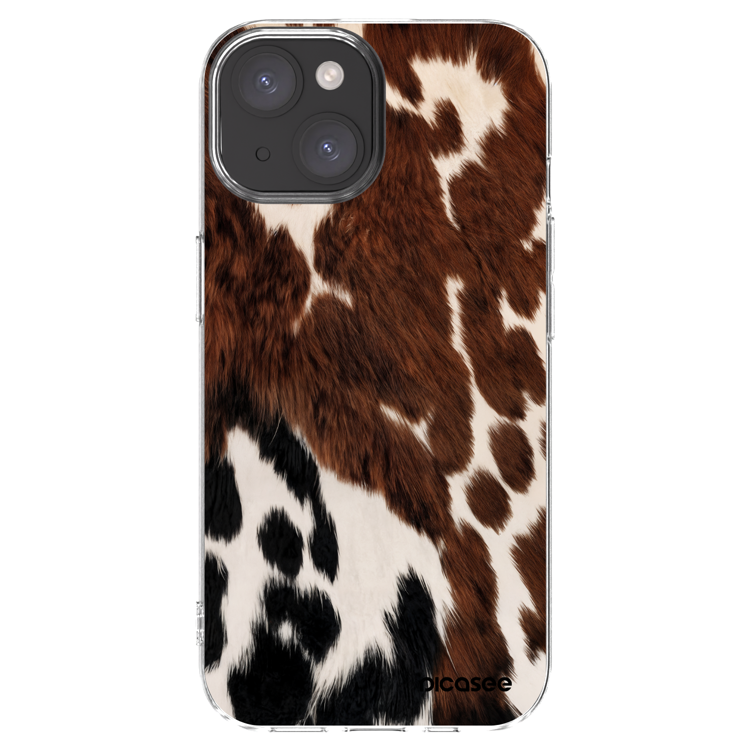 Picasee διαφανής θήκη σιλικόνης Apple iPhone 15 - Rust