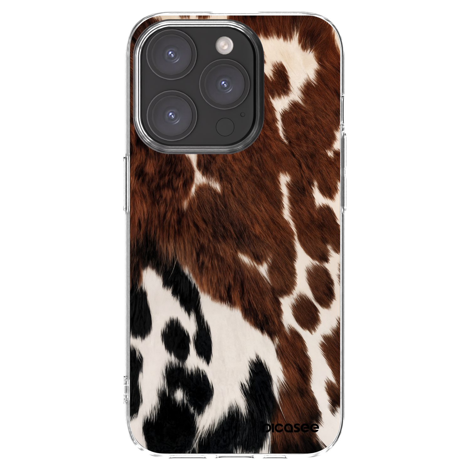 Picasee διαφανής θήκη σιλικόνης Apple iPhone 15 Pro - Rust