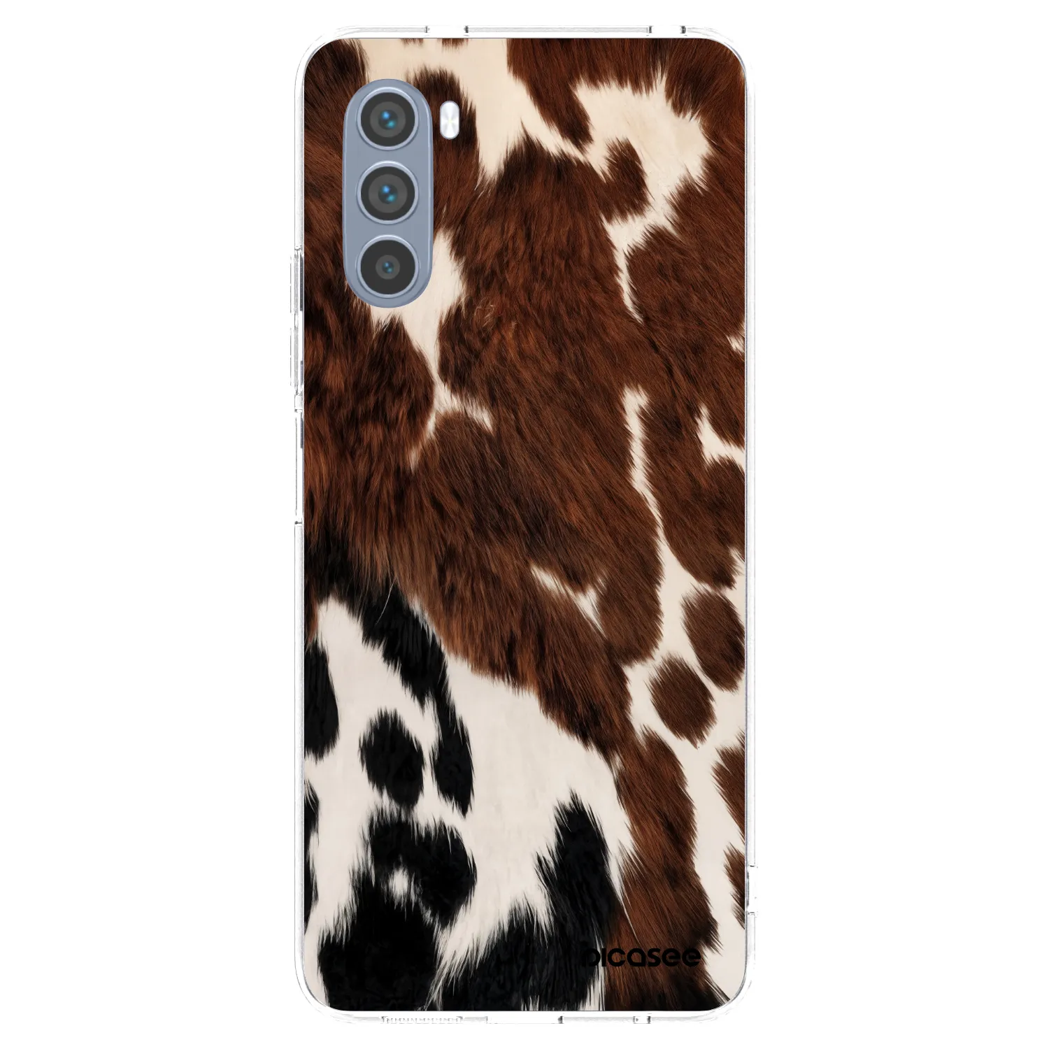 Picasee διαφανής θήκη σιλικόνης Motorola Moto G62 - Rust