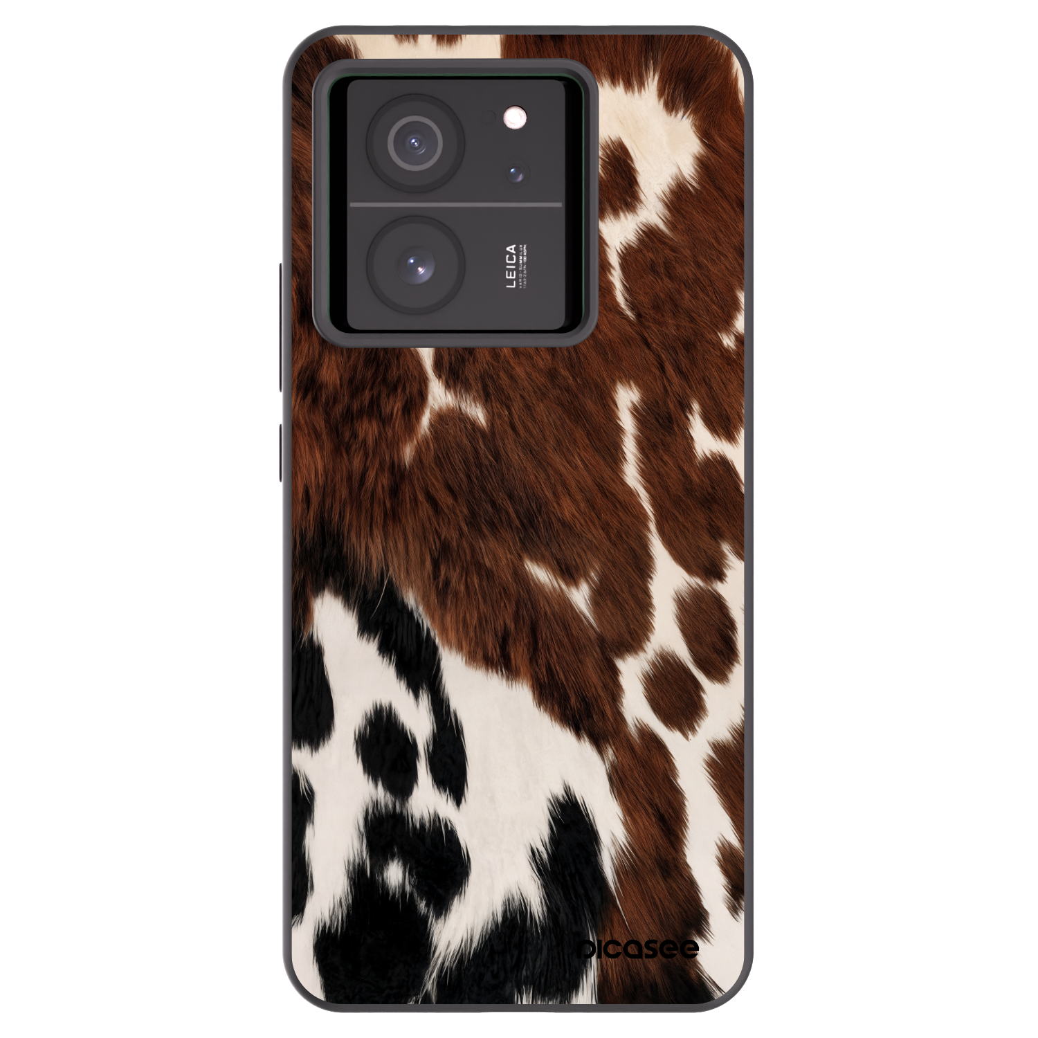 Picasee Μαύρη θήκη σιλικόνης για Xiaomi 13T Pro - Rust