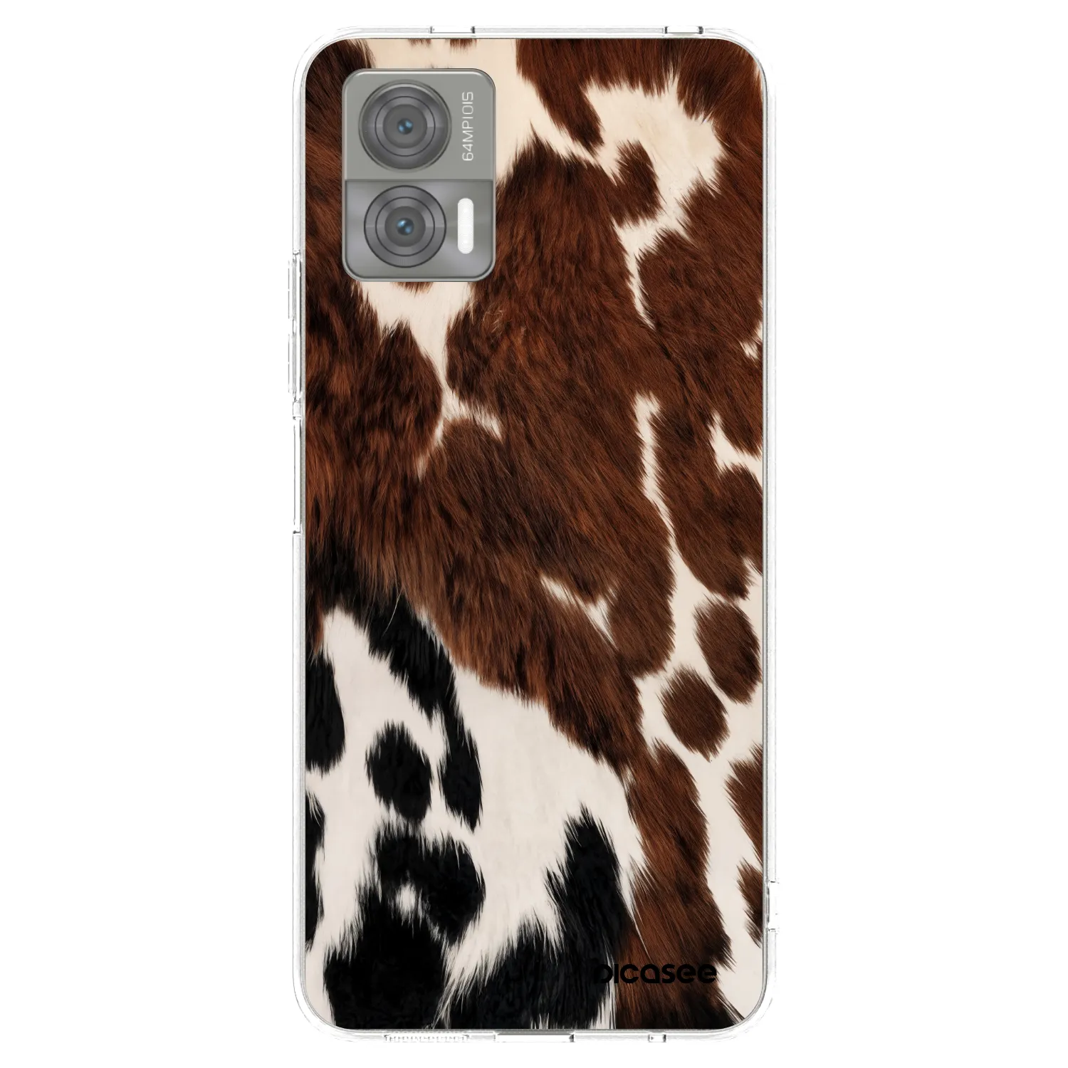 Picasee διαφανής θήκη σιλικόνης Motorola Edge 30 Neo - Rust