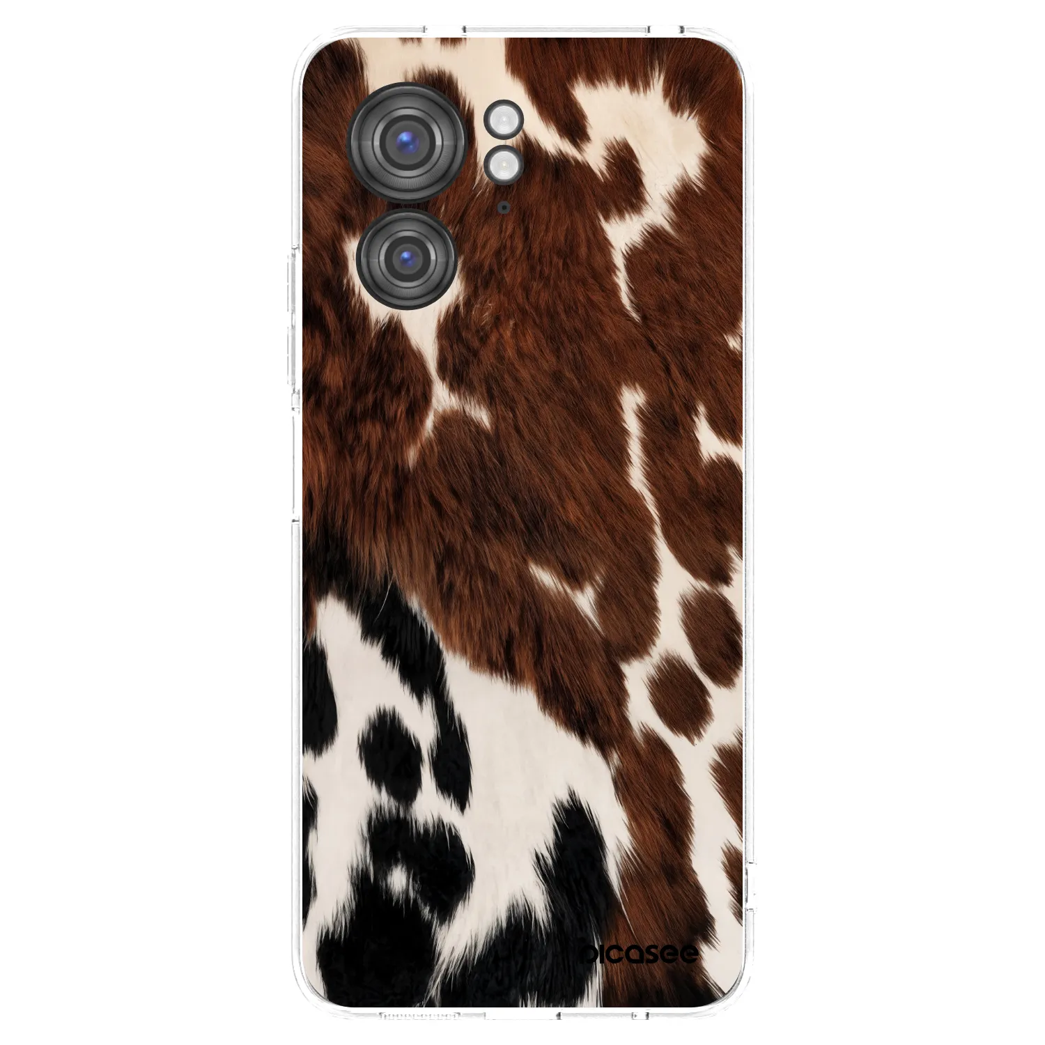 Picasee διαφανής θήκη σιλικόνης Motorola Edge 40 - Rust