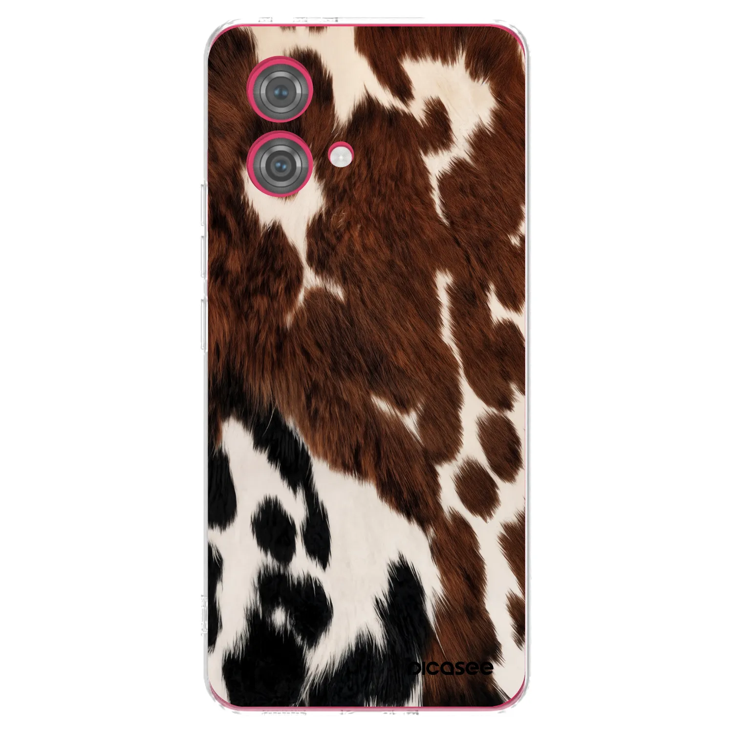 Picasee διαφανής θήκη σιλικόνης Motorola Moto G84 5G - Rust