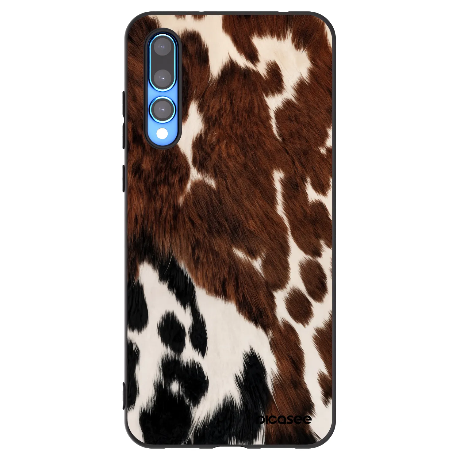 Picasee Μαύρη θήκη σιλικόνης για Huawei P20 Pro - Rust