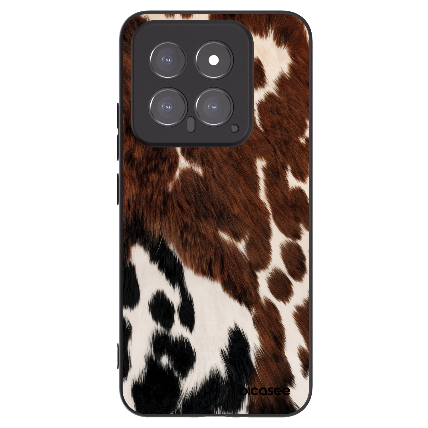 Picasee Μαύρη θήκη σιλικόνης για Xiaomi 14 - Rust