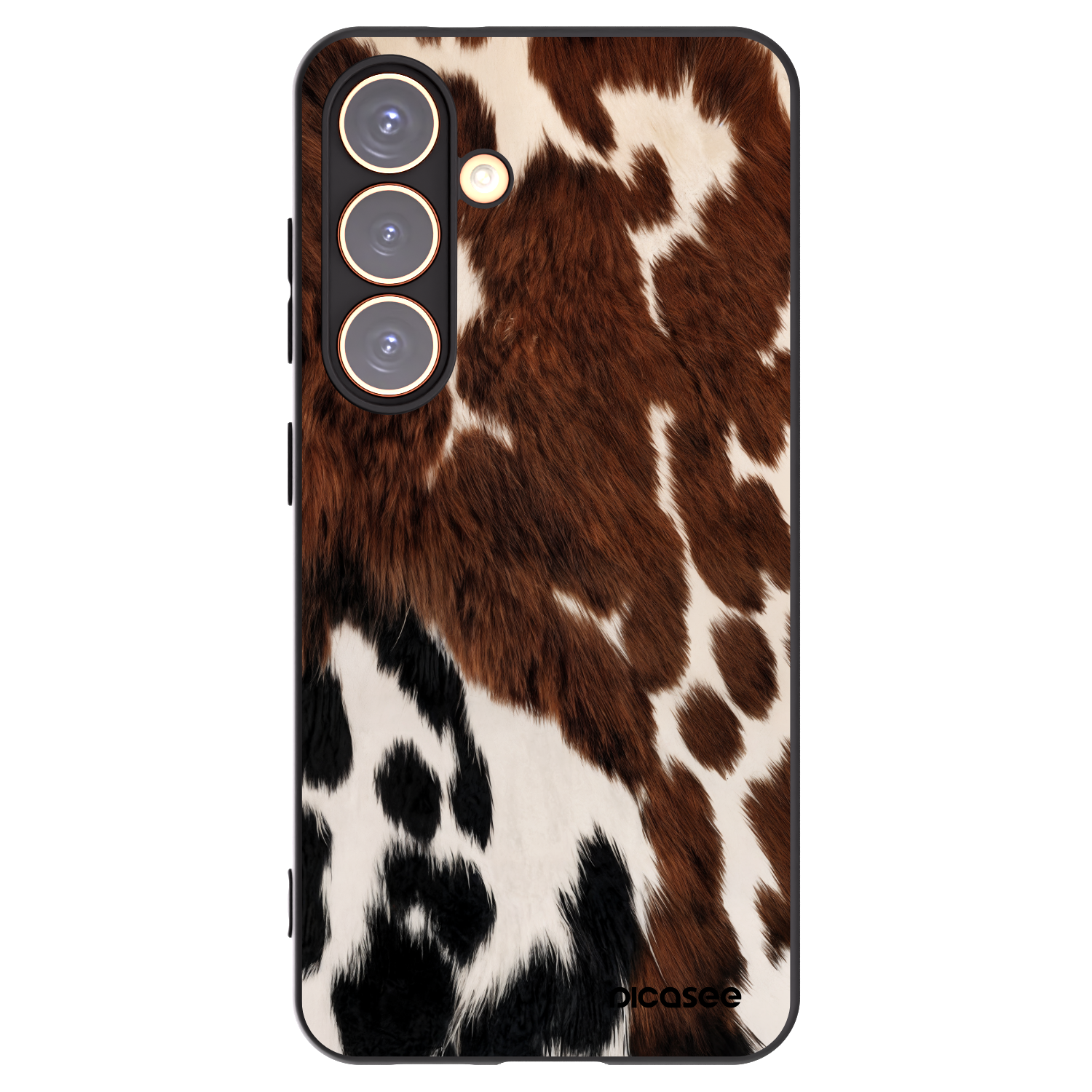 Picasee Μαύρη θήκη σιλικόνης για Samsung Galaxy S24 S921B 5G - Rust