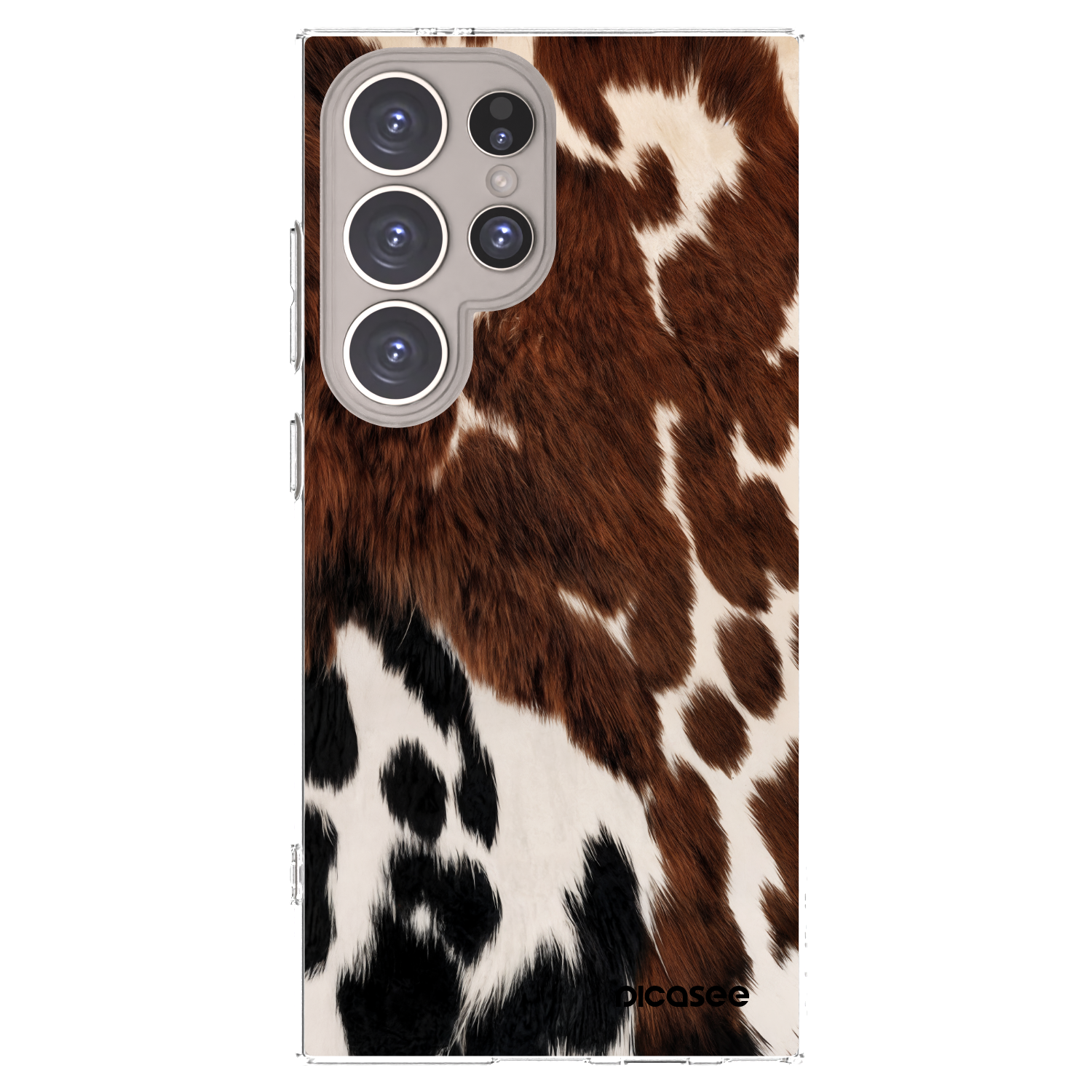 Picasee διαφανής θήκη σιλικόνης Samsung Galaxy S24 Ultra S928B 5G - Rust