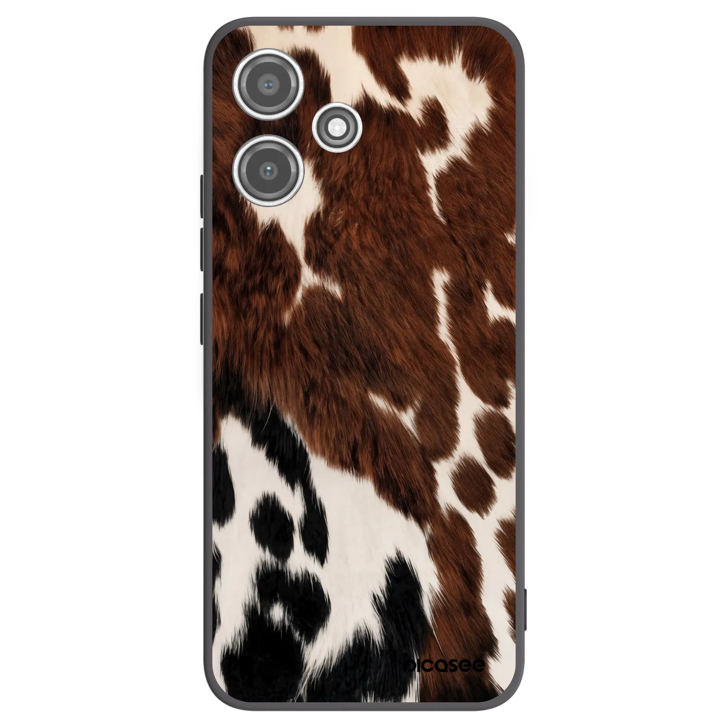 Picasee Μαύρη θήκη σιλικόνης για Xiaomi Redmi 12 5G - Rust