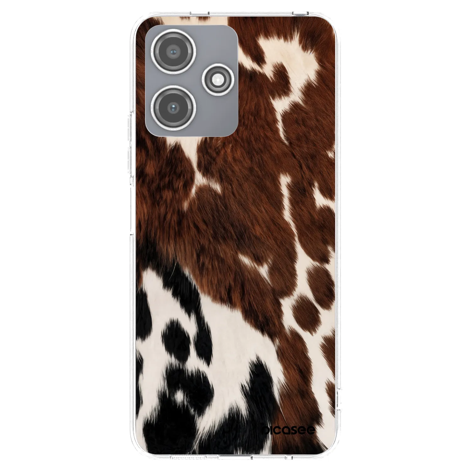 Picasee διαφανής θήκη σιλικόνης Xiaomi Redmi 12 5G - Rust