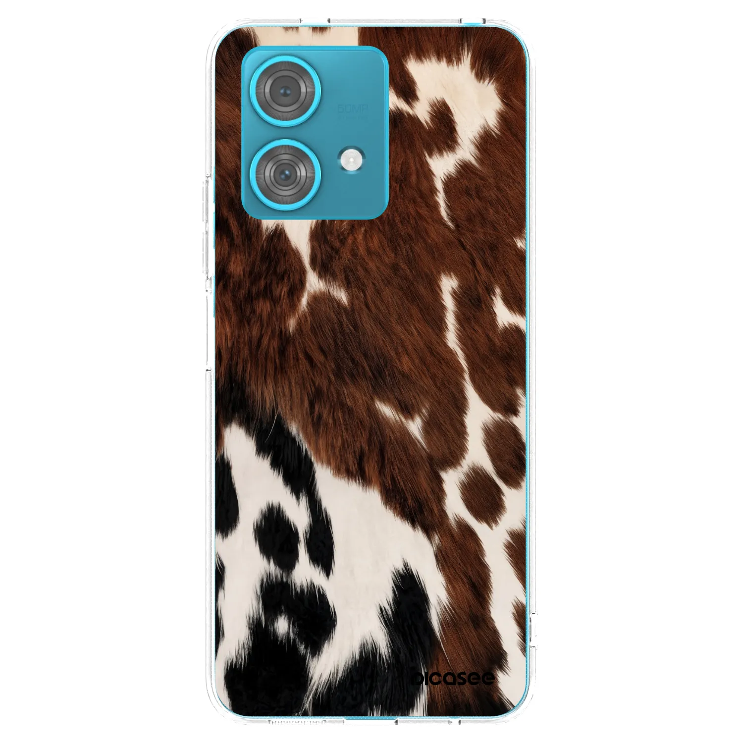 Picasee διαφανής θήκη σιλικόνης Motorola Edge 40 Neo - Rust