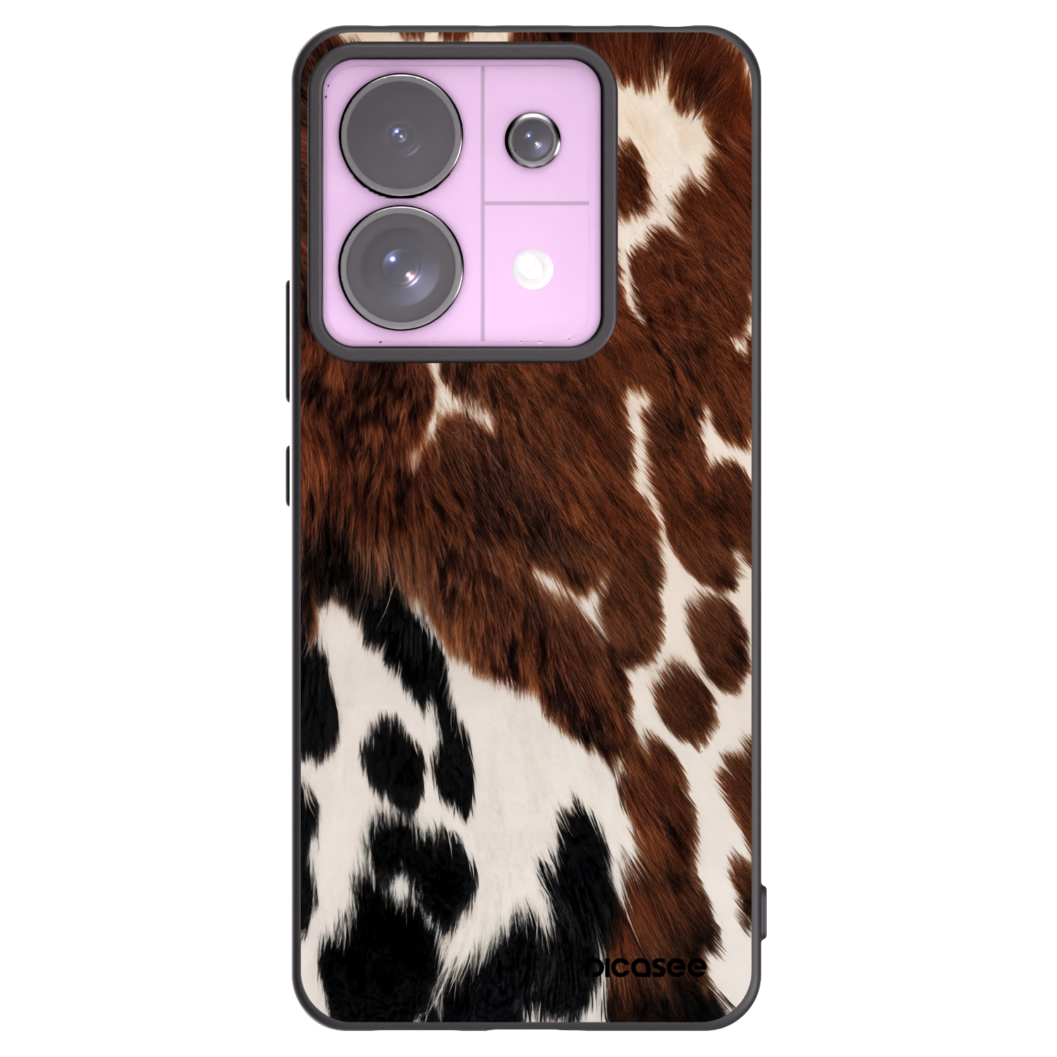 Picasee Μαύρη θήκη σιλικόνης για Xiaomi Redmi Note 13 Pro 5G - Rust