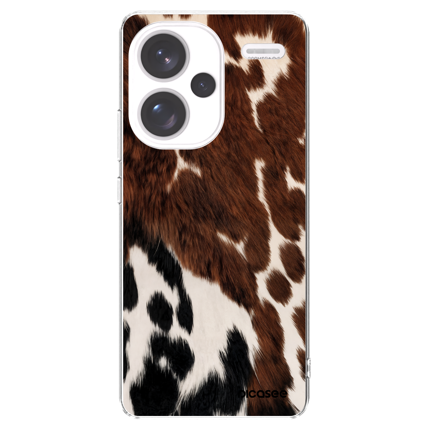 Picasee διαφανής θήκη σιλικόνης Xiaomi Redmi Note 13 Pro+ 5G - Rust