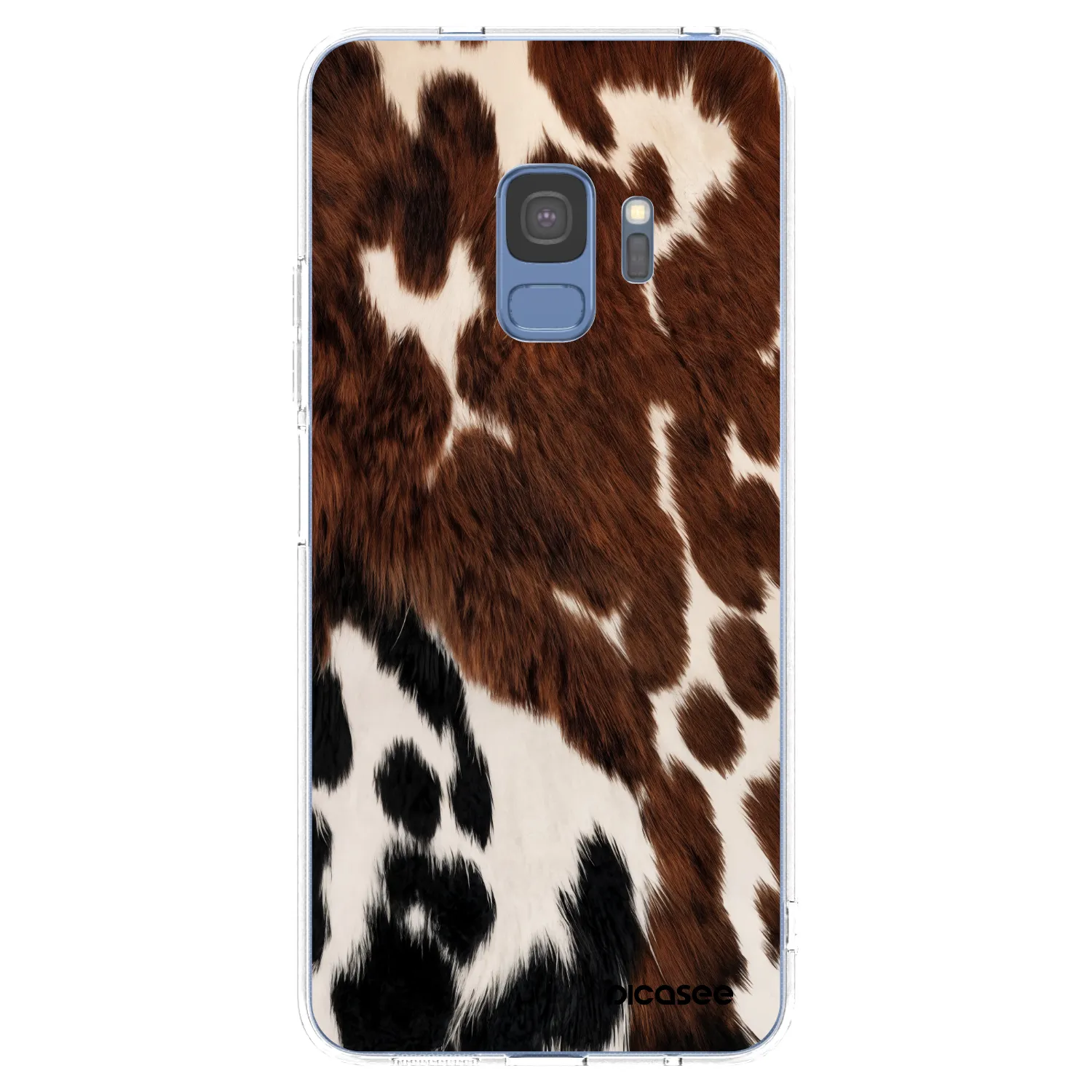 Picasee διαφανής θήκη σιλικόνης Samsung Galaxy S9 G960F - Rust