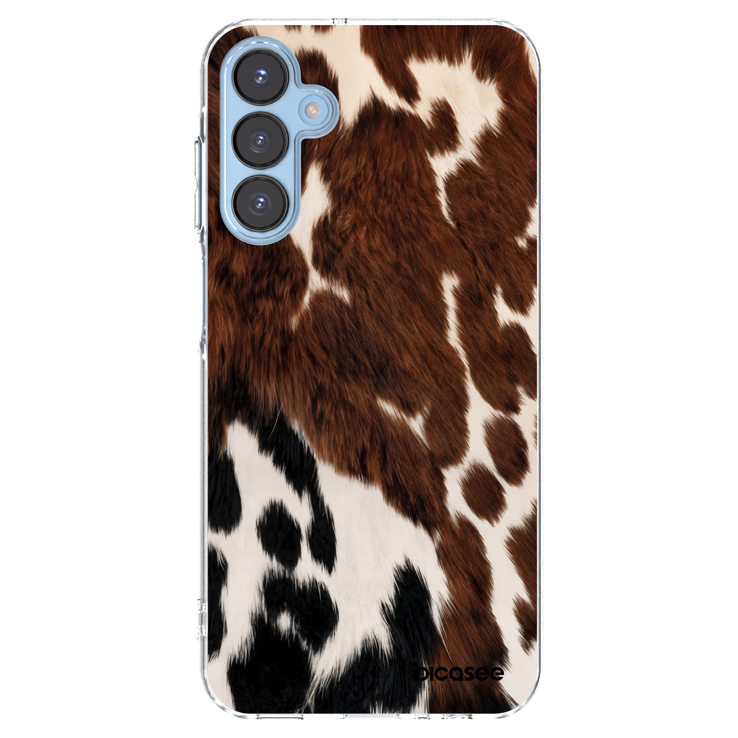 Picasee διαφανής θήκη σιλικόνης Samsung Galaxy A15 A156B 5G - Rust