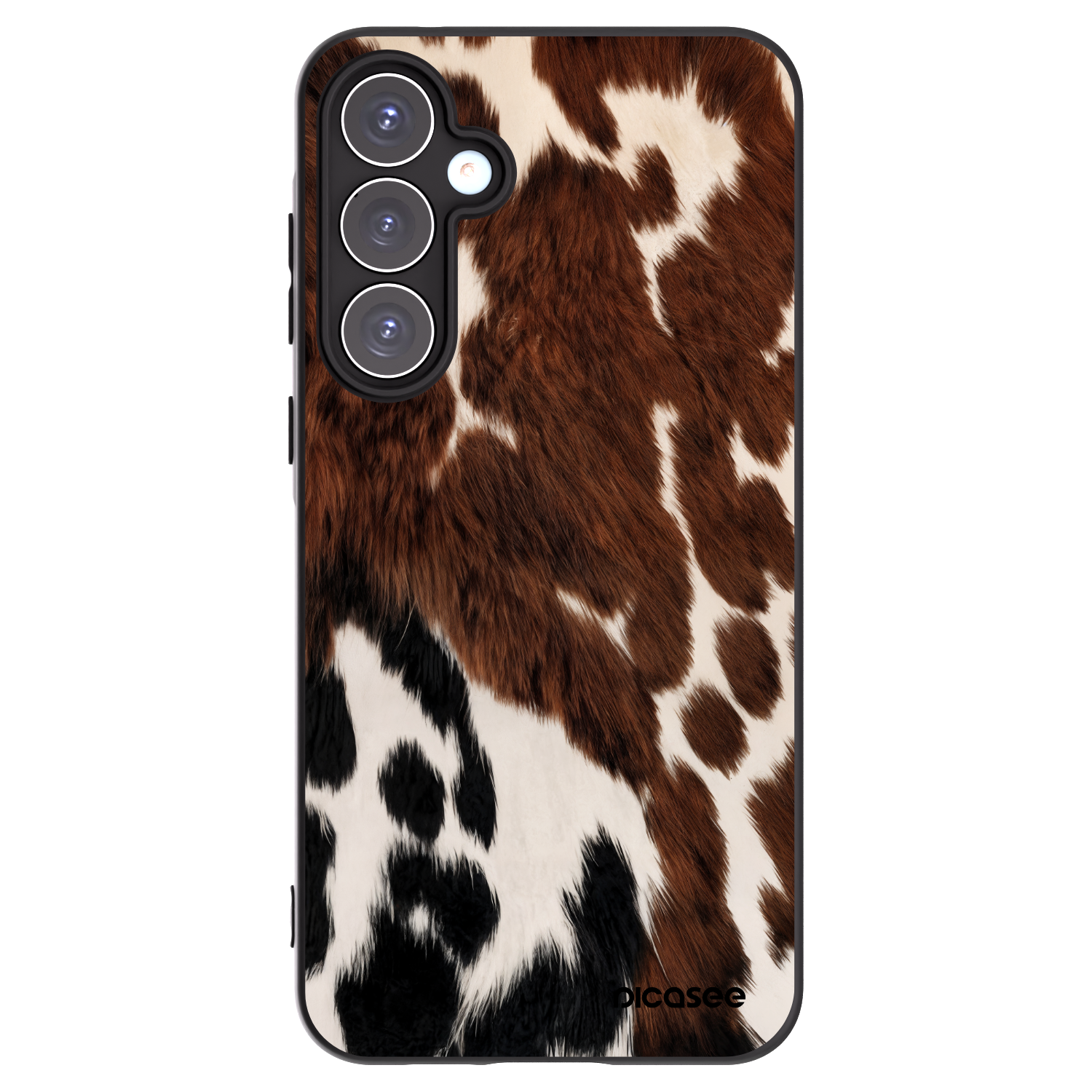 Picasee Μαύρη θήκη σιλικόνης για Samsung Galaxy A55 5G A556B - Rust