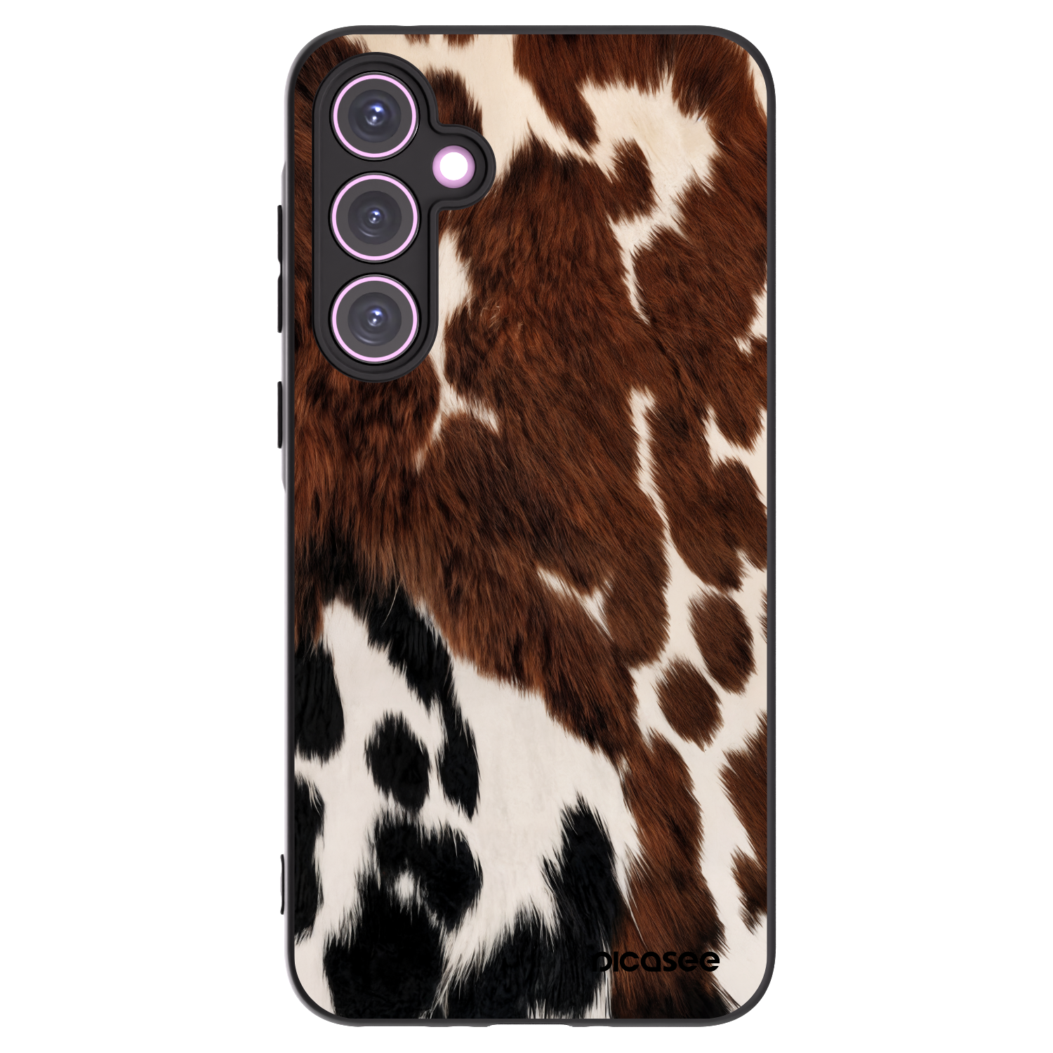 Picasee Μαύρη θήκη σιλικόνης για Samsung Galaxy A35 5G A356B - Rust