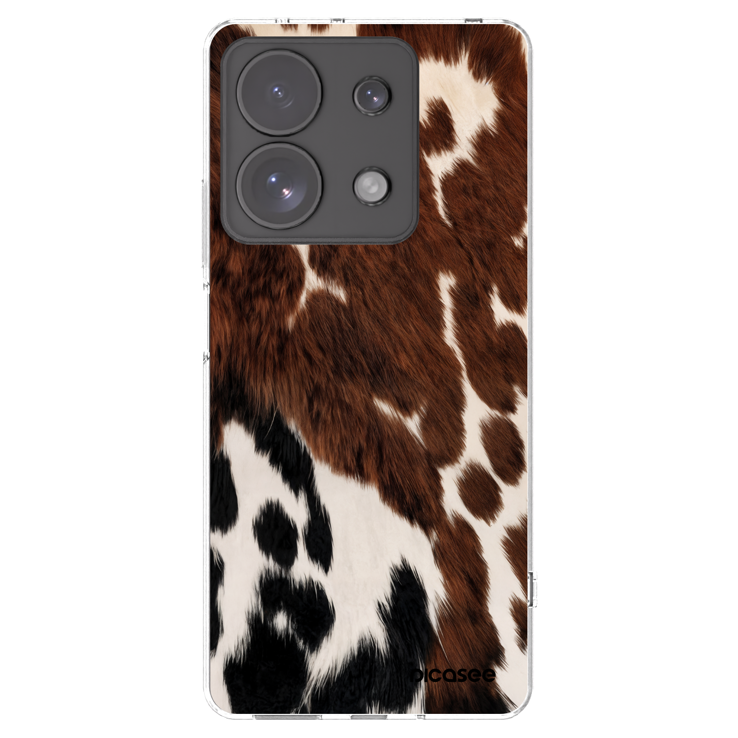 Picasee διαφανής θήκη σιλικόνης Xiaomi Redmi Note 13 Pro 4G - Rust