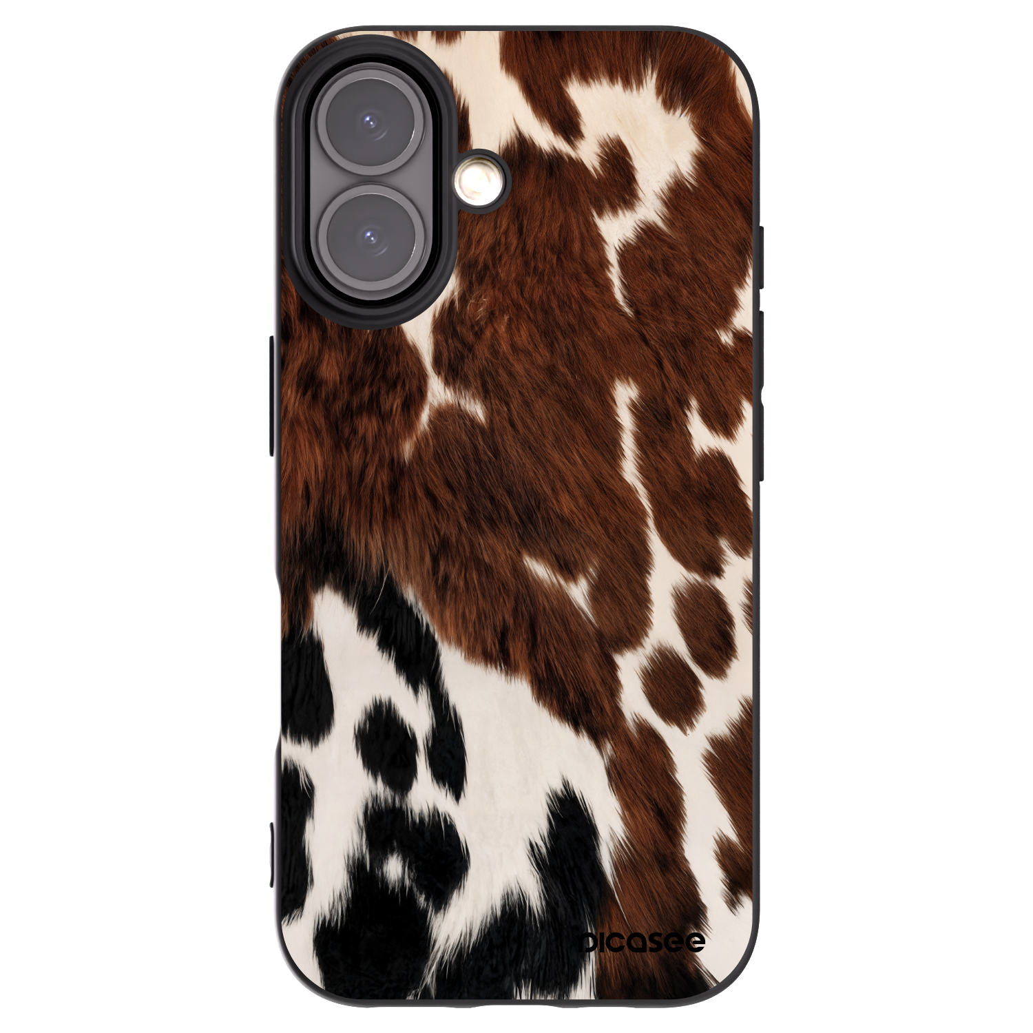 Picasee Μαύρη θήκη σιλικόνης για Apple iPhone 16 - Rust
