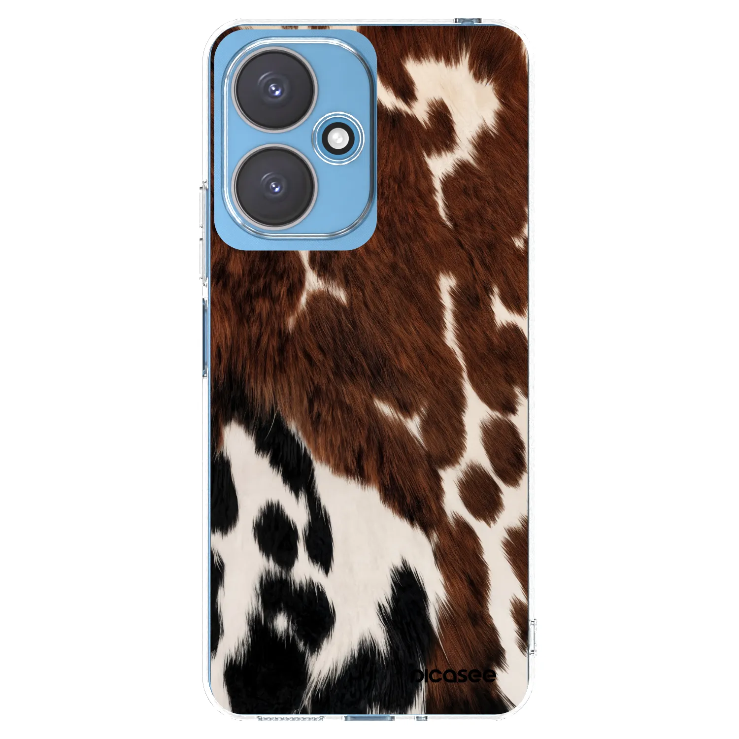 Picasee διαφανής θήκη σιλικόνης Xiaomi Redmi 13C 5G - Rust