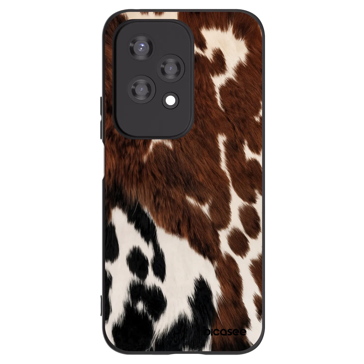 Picasee Μαύρη θήκη σιλικόνης για Honor 200 Lite - Rust