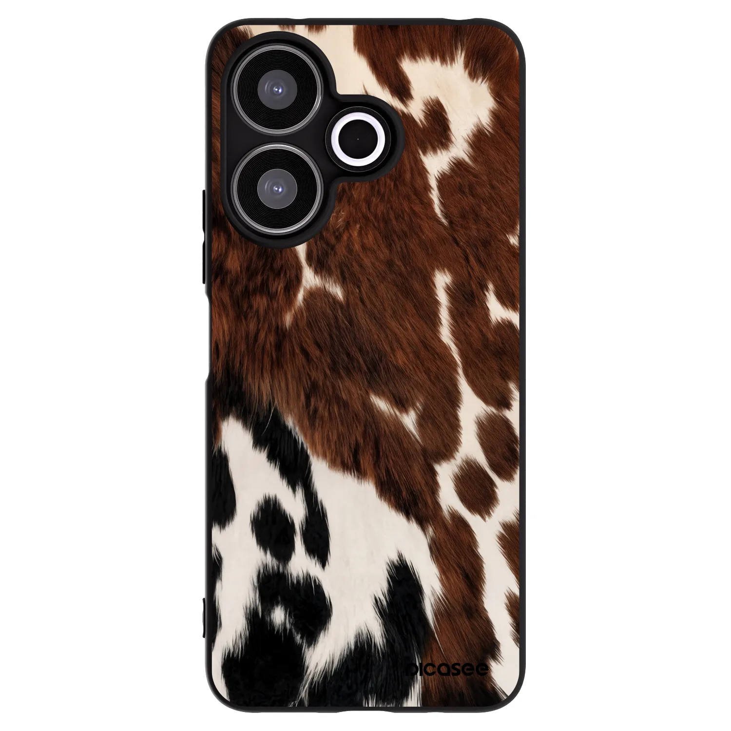 Picasee Μαύρη θήκη σιλικόνης για Xiaomi Redmi 13 4G - Rust