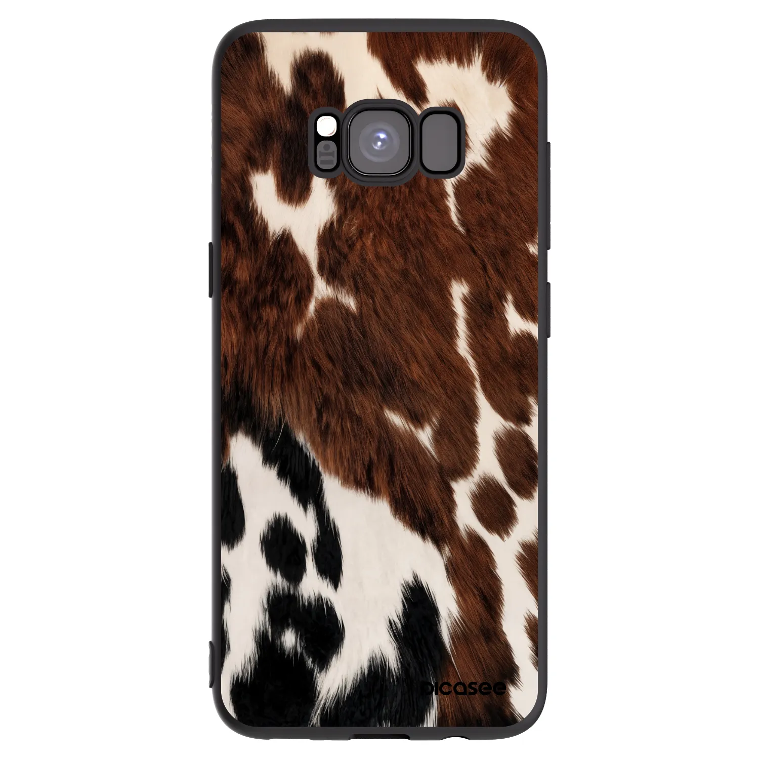 Picasee Μαύρη θήκη σιλικόνης για Samsung Galaxy S8 G950F - Rust