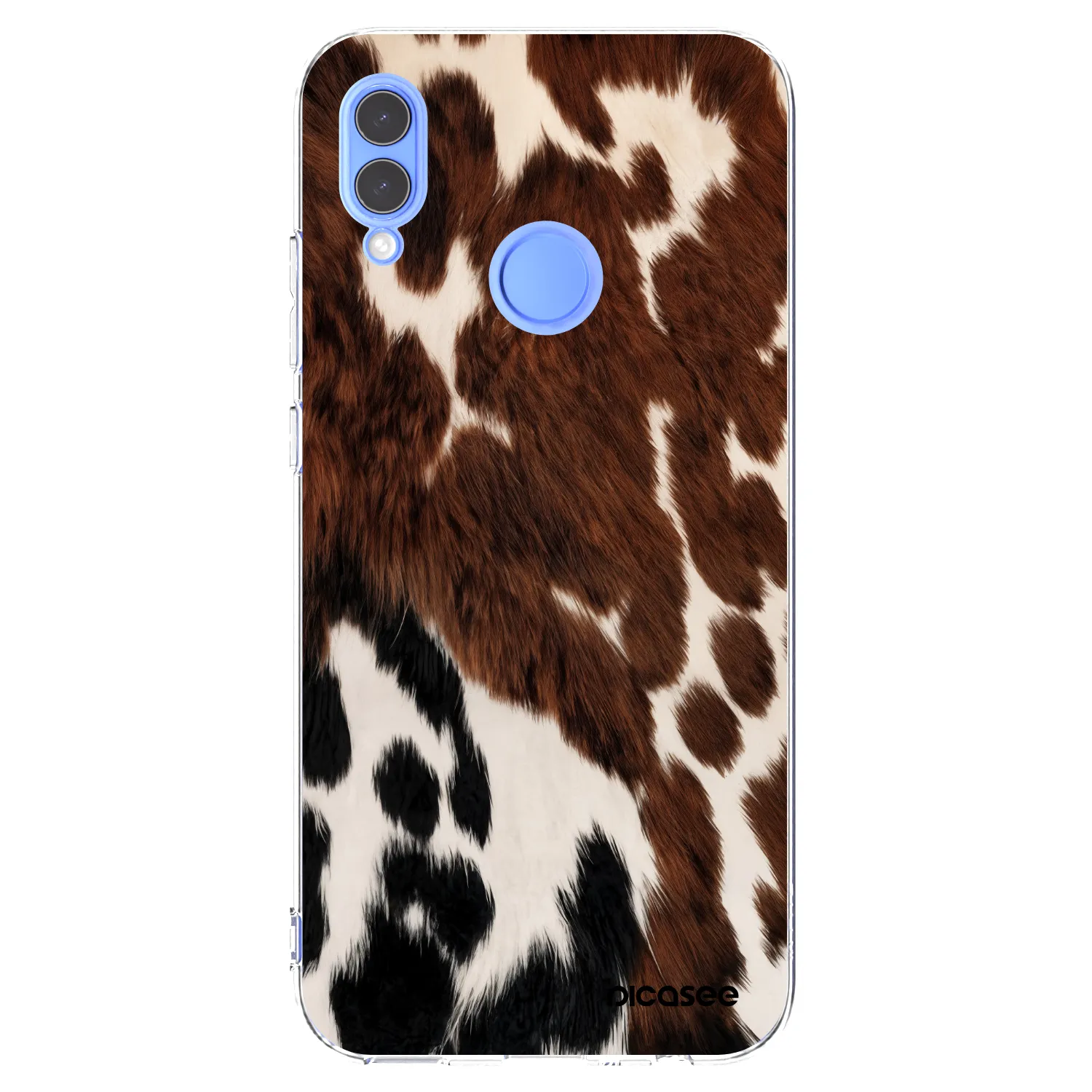 Picasee διαφανής θήκη σιλικόνης Huawei P Smart 2019 - Rust