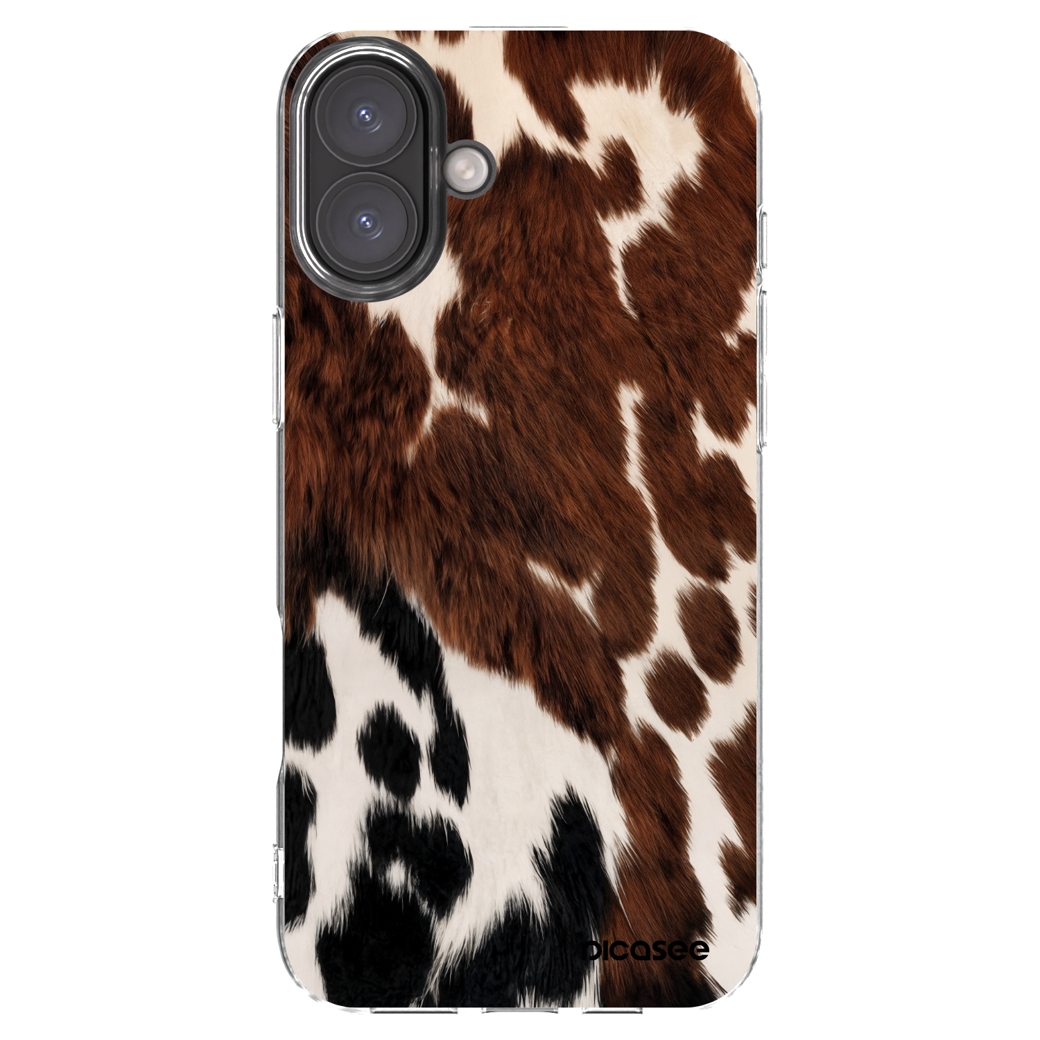 Picasee διαφανής θήκη σιλικόνης Apple iPhone 16 Plus - Rust