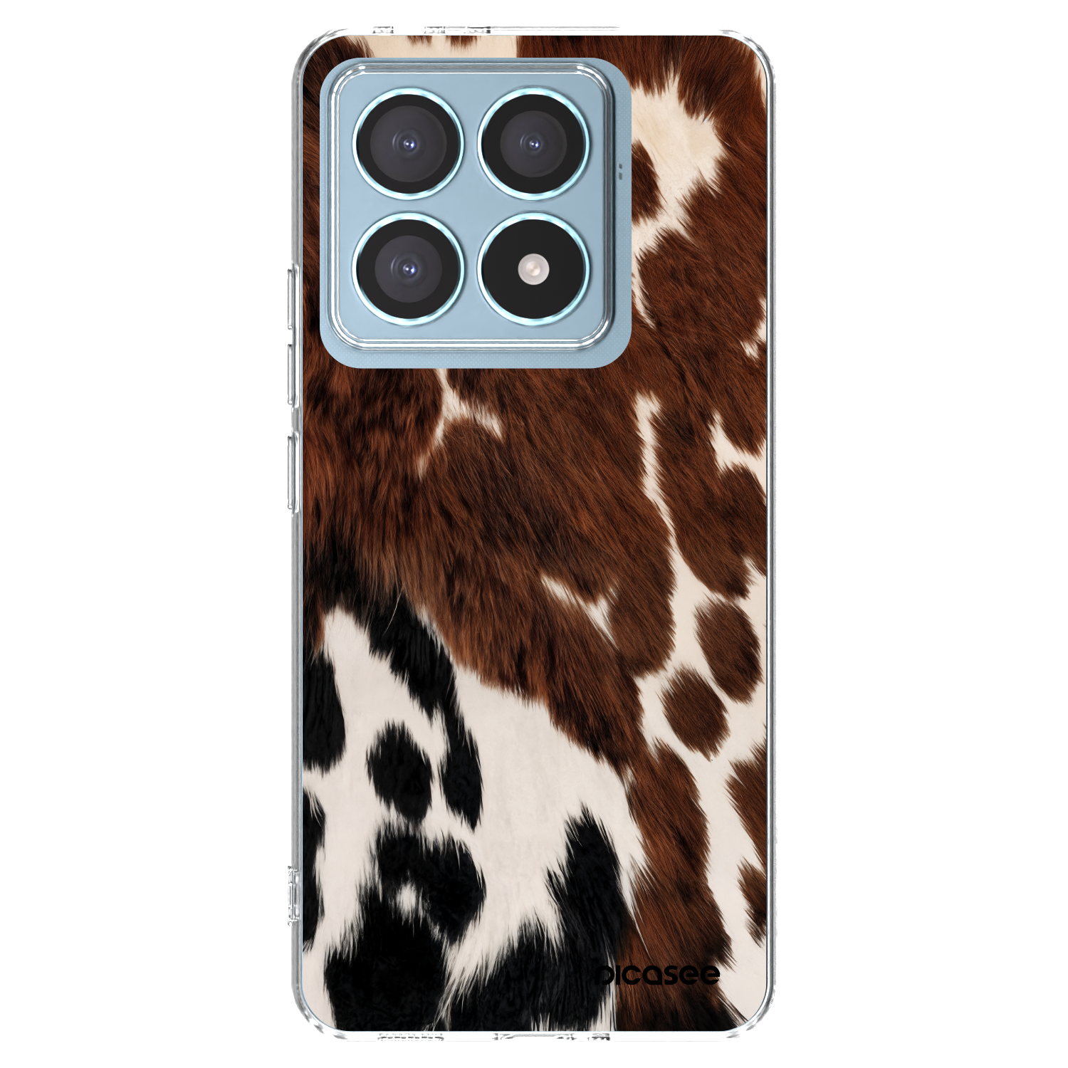 Picasee διαφανής θήκη σιλικόνης Xiaomi 14T Pro - Rust