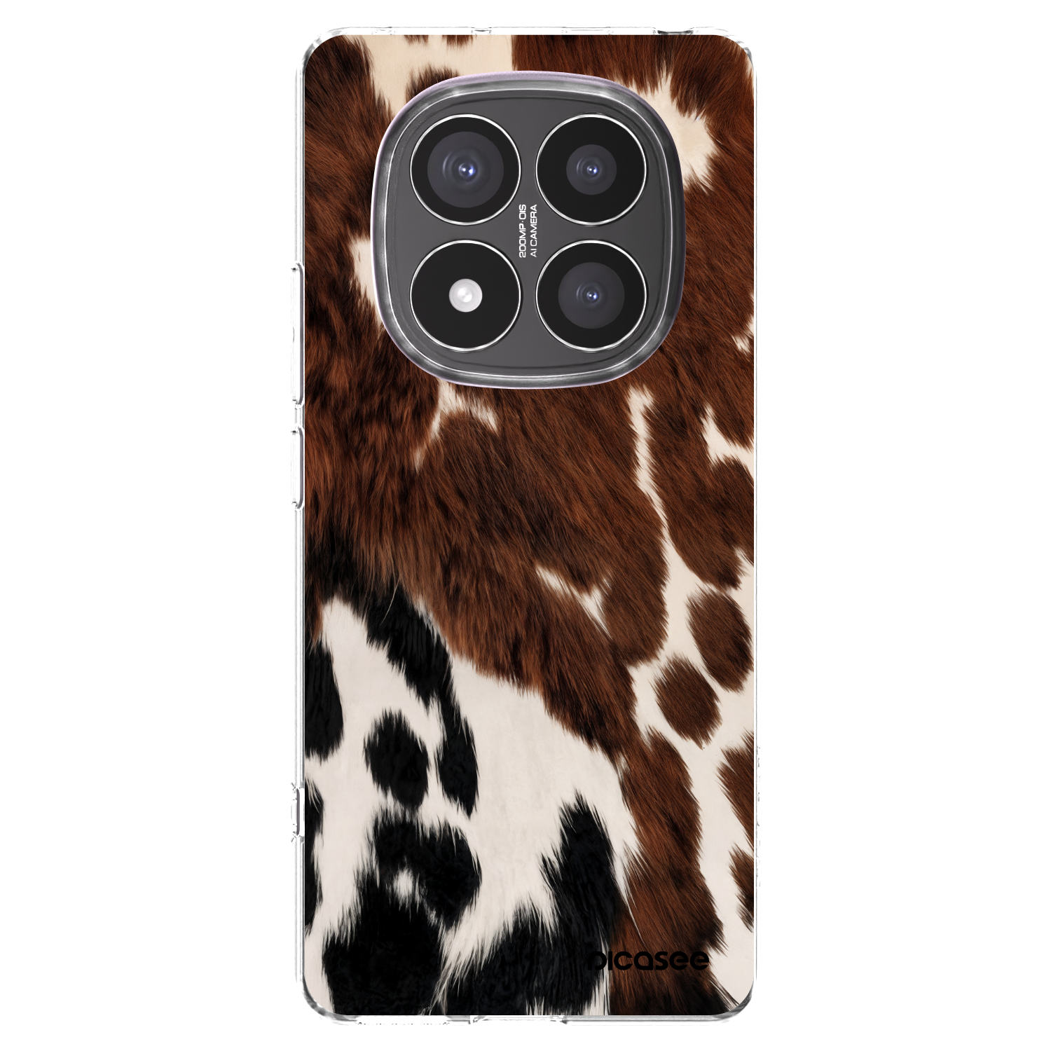 Picasee διαφανής θήκη σιλικόνης Xiaomi Redmi Note 14 Pro+ 5G - Rust