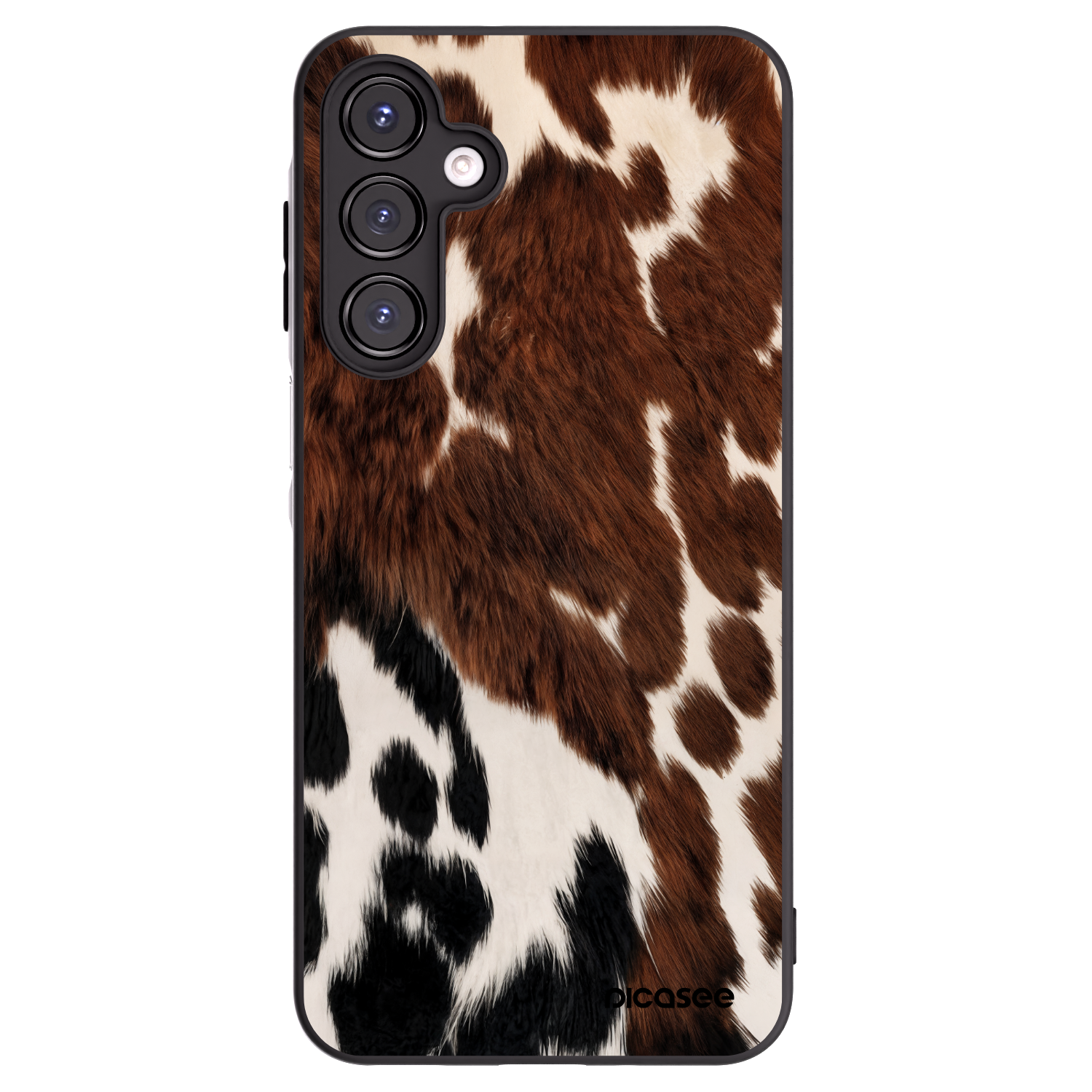 Picasee Μαύρη θήκη σιλικόνης για Samsung Galaxy A16 5G - Rust
