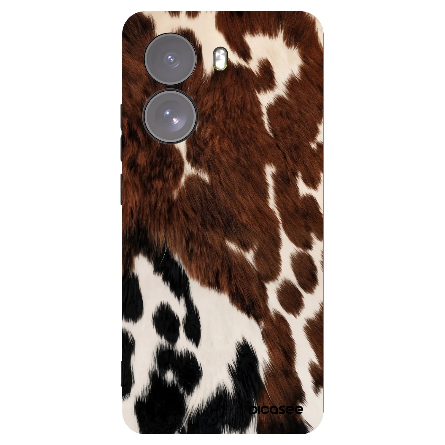 Picasee Μαύρη θήκη σιλικόνης για Xiaomi Poco X7 - Rust