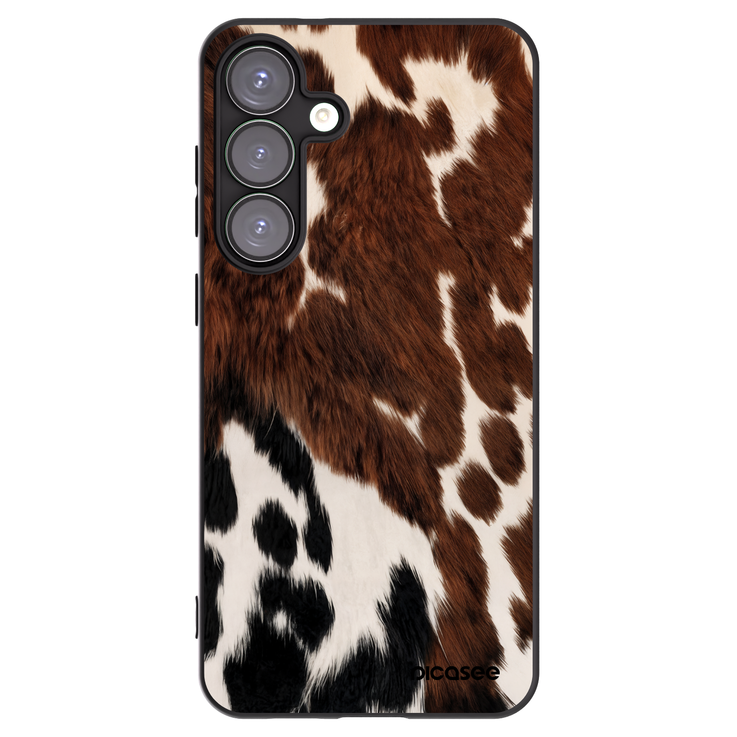 Picasee Μαύρη θήκη σιλικόνης για Samsung Galaxy S25+ 5G - Rust