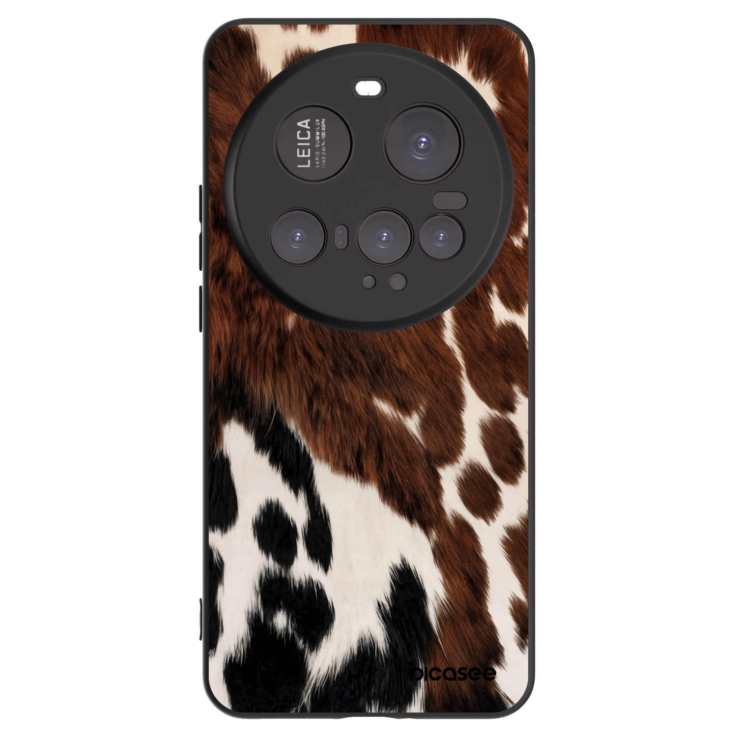 Picasee Μαύρη θήκη σιλικόνης για Xiaomi 15 Ultra - Rust