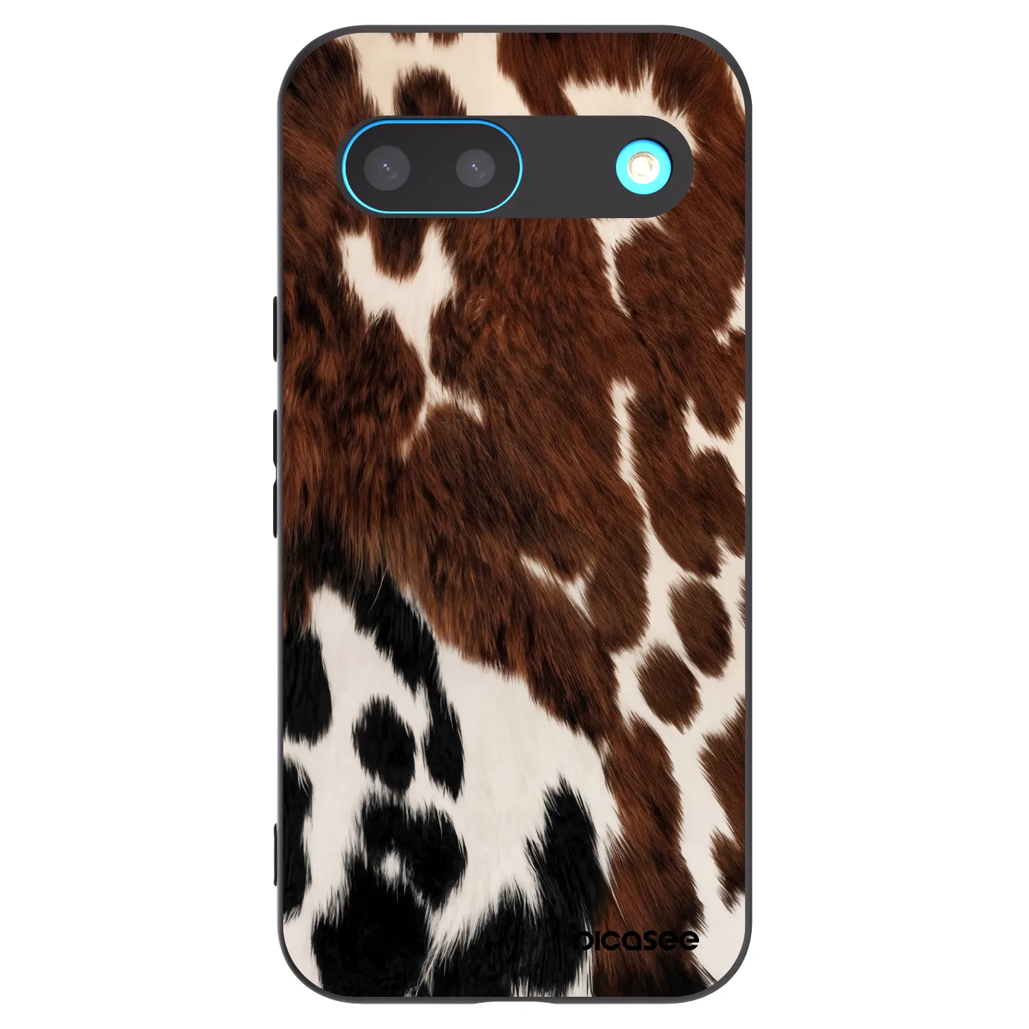 Picasee Μαύρη θήκη σιλικόνης για Google Pixel 8 - Rust