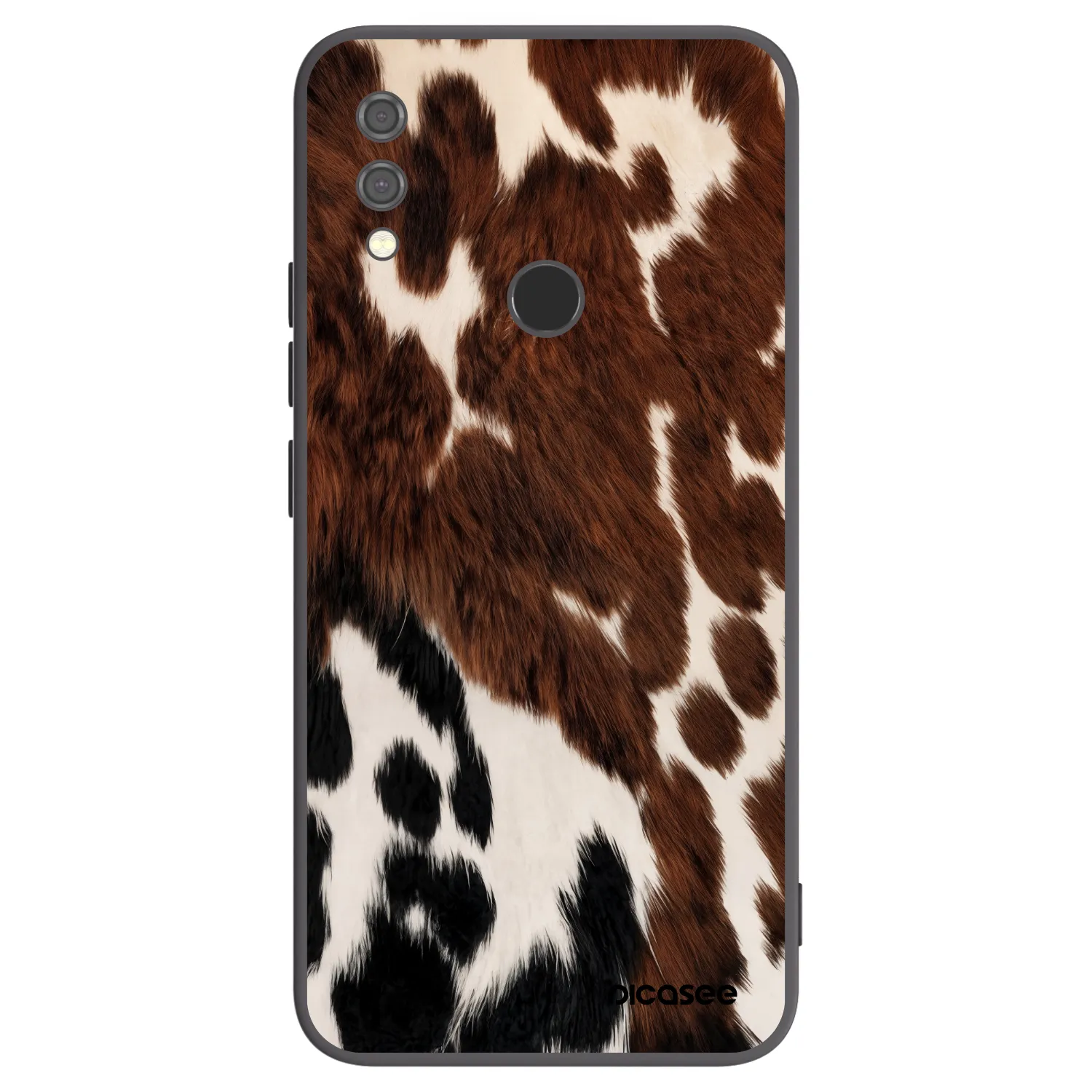 Picasee Μαύρη θήκη σιλικόνης για Xiaomi Redmi Note 7 - Rust