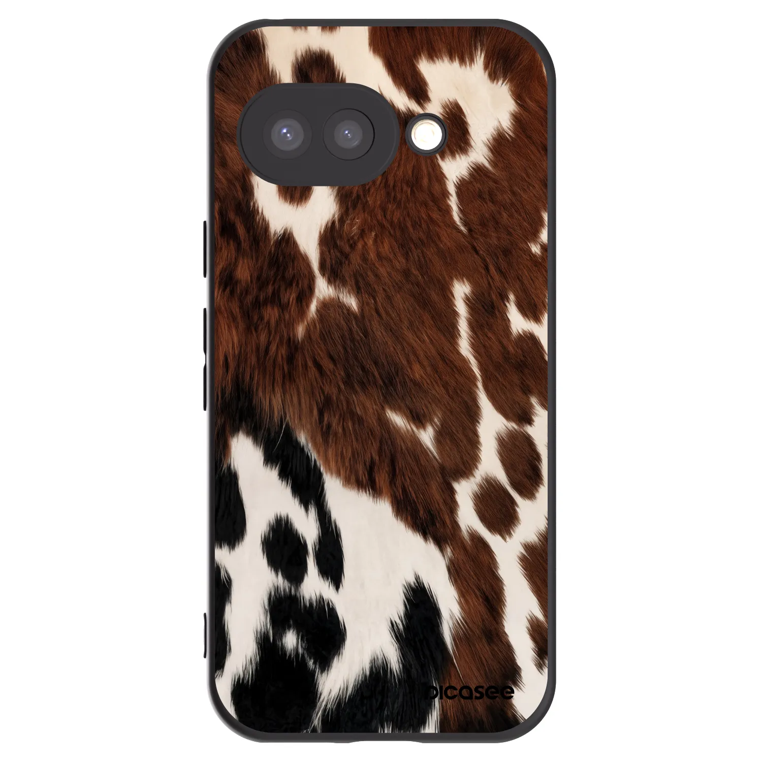 Picasee Μαύρη θήκη σιλικόνης για Google Pixel 9a - Rust