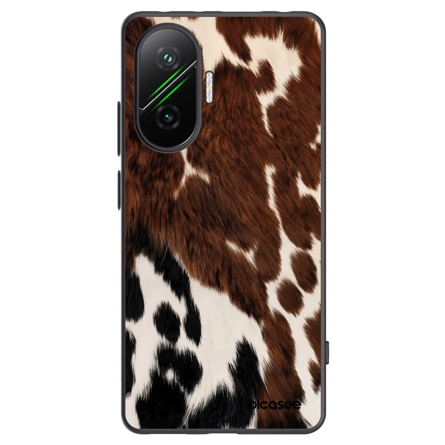 Picasee Μαύρη θήκη σιλικόνης για Xiaomi Poco F7 Pro 5G - Rust