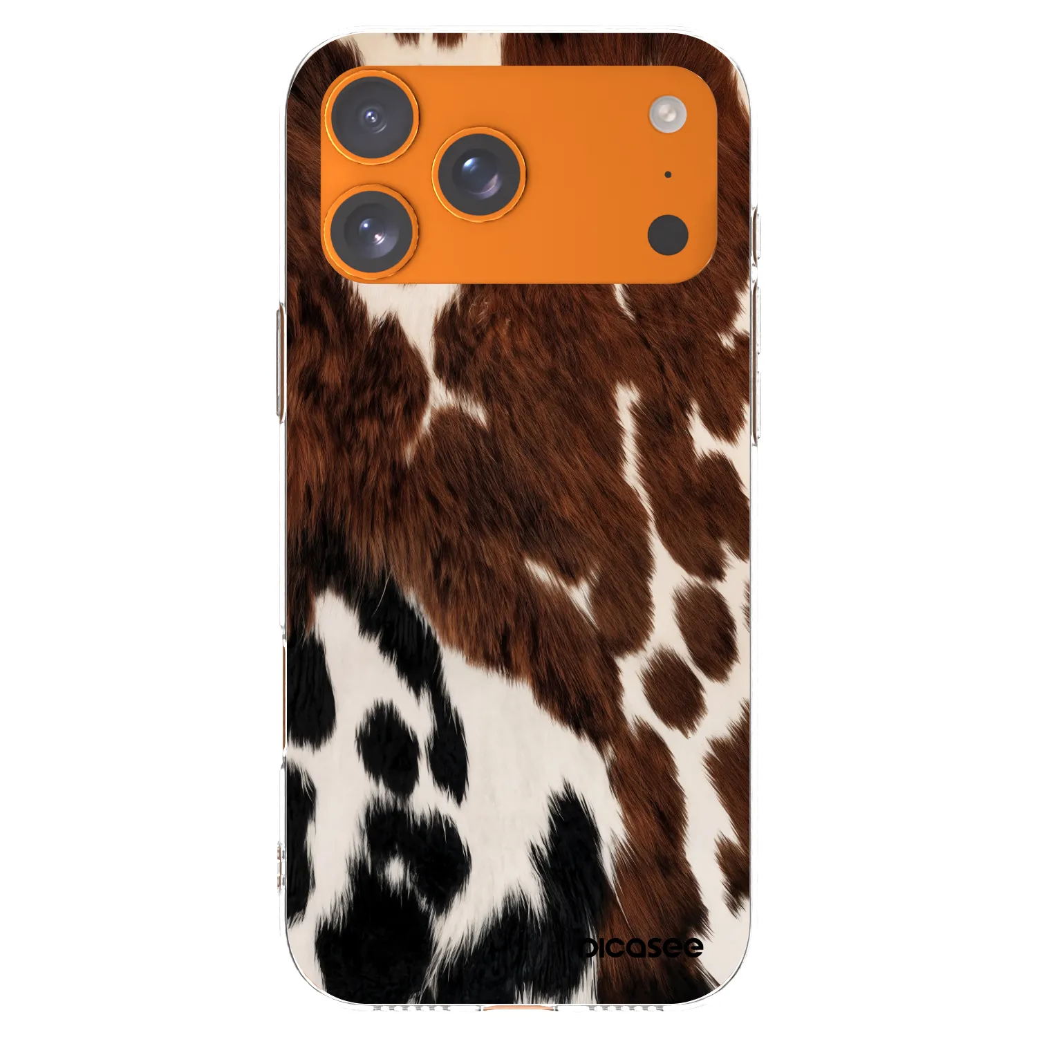 Picasee διαφανής θήκη σιλικόνης Apple iPhone 17 Pro Max - Rust